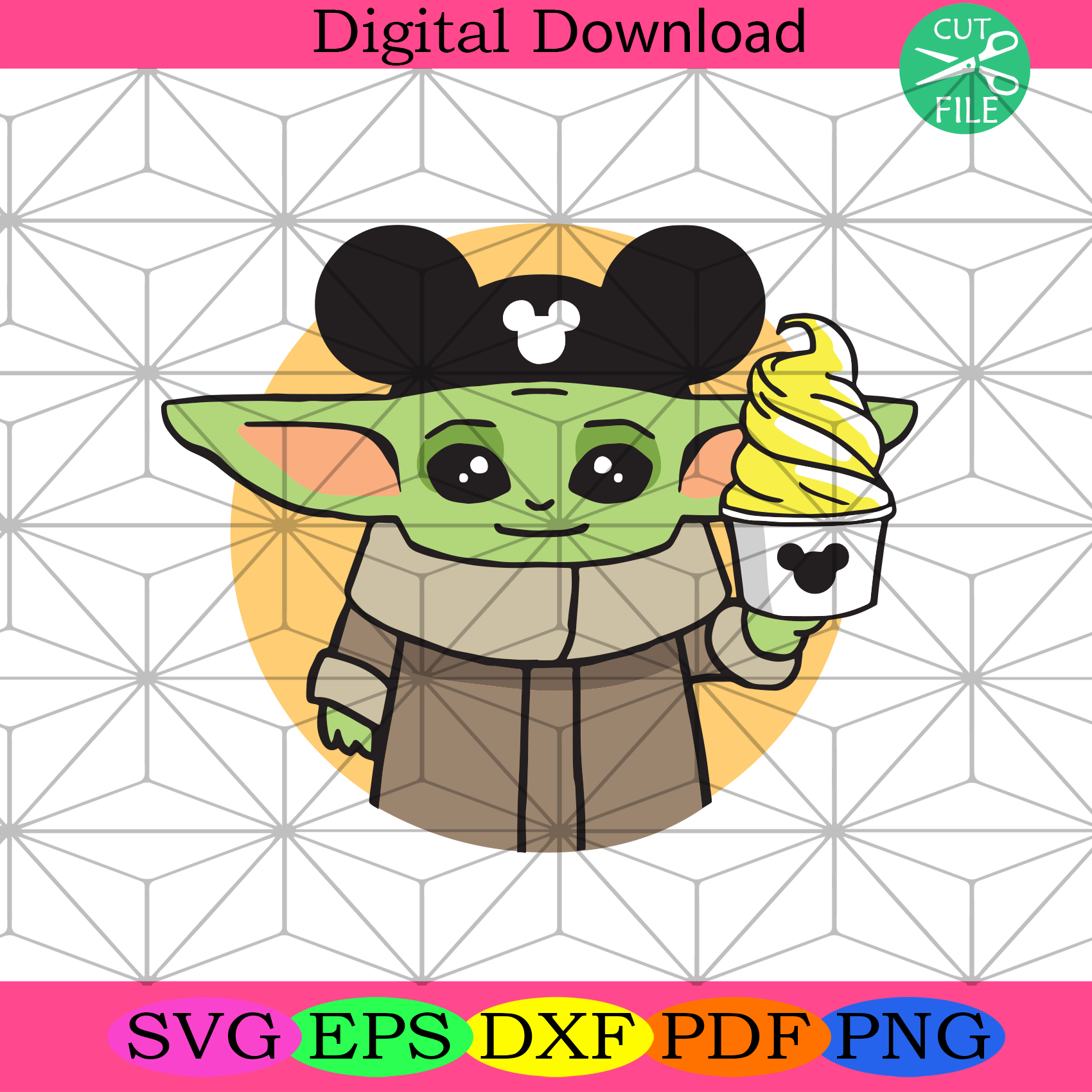 Free Free 178 Baby Yoda Mickey Ears Svg SVG PNG EPS DXF File