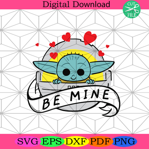 Download Valentine Svg Tagged Baby Yoda Svg Silkysvg
