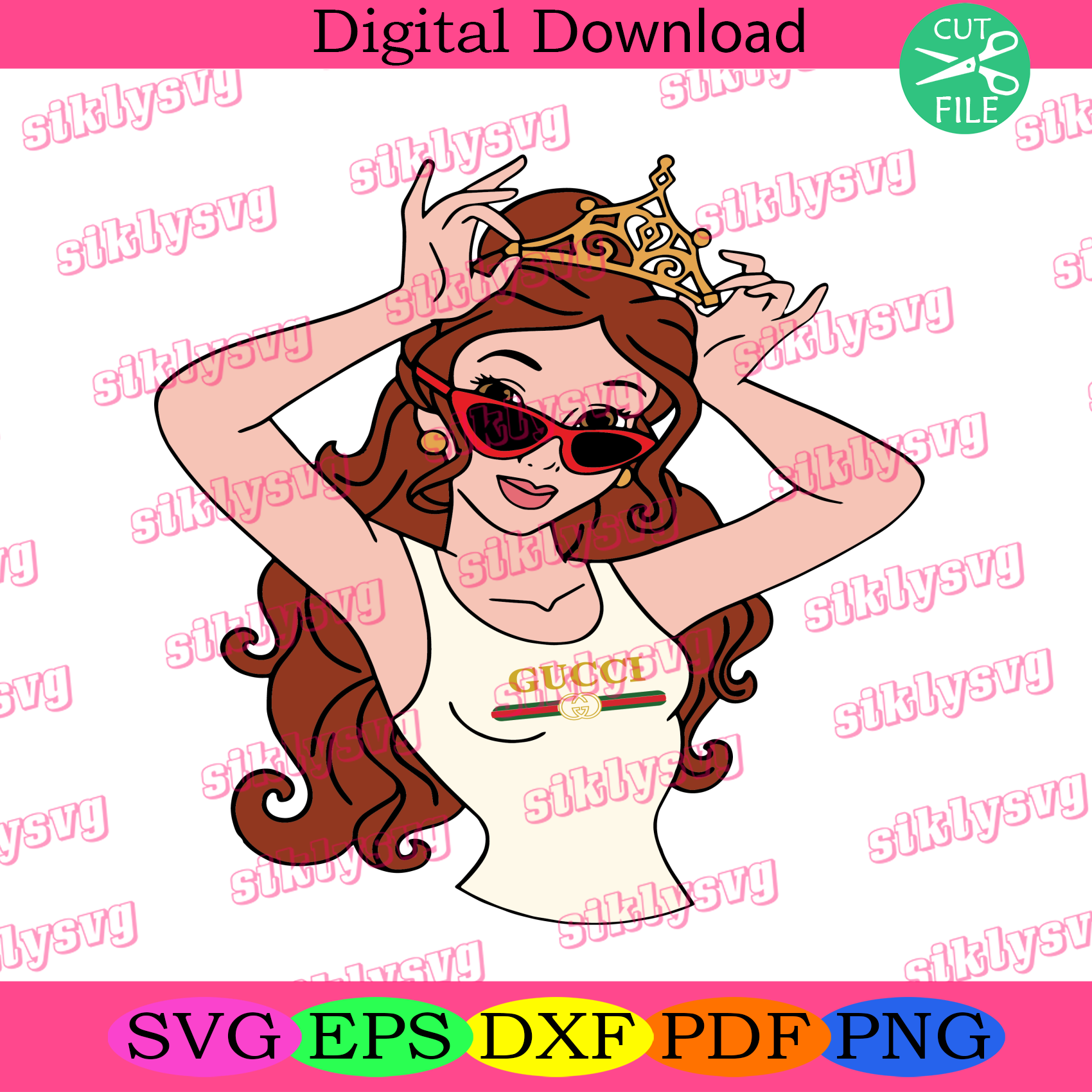 Free Free 347 Princess Belle Svg SVG PNG EPS DXF File