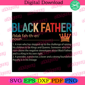 Free Free 129 Black Father Noun Svg SVG PNG EPS DXF File