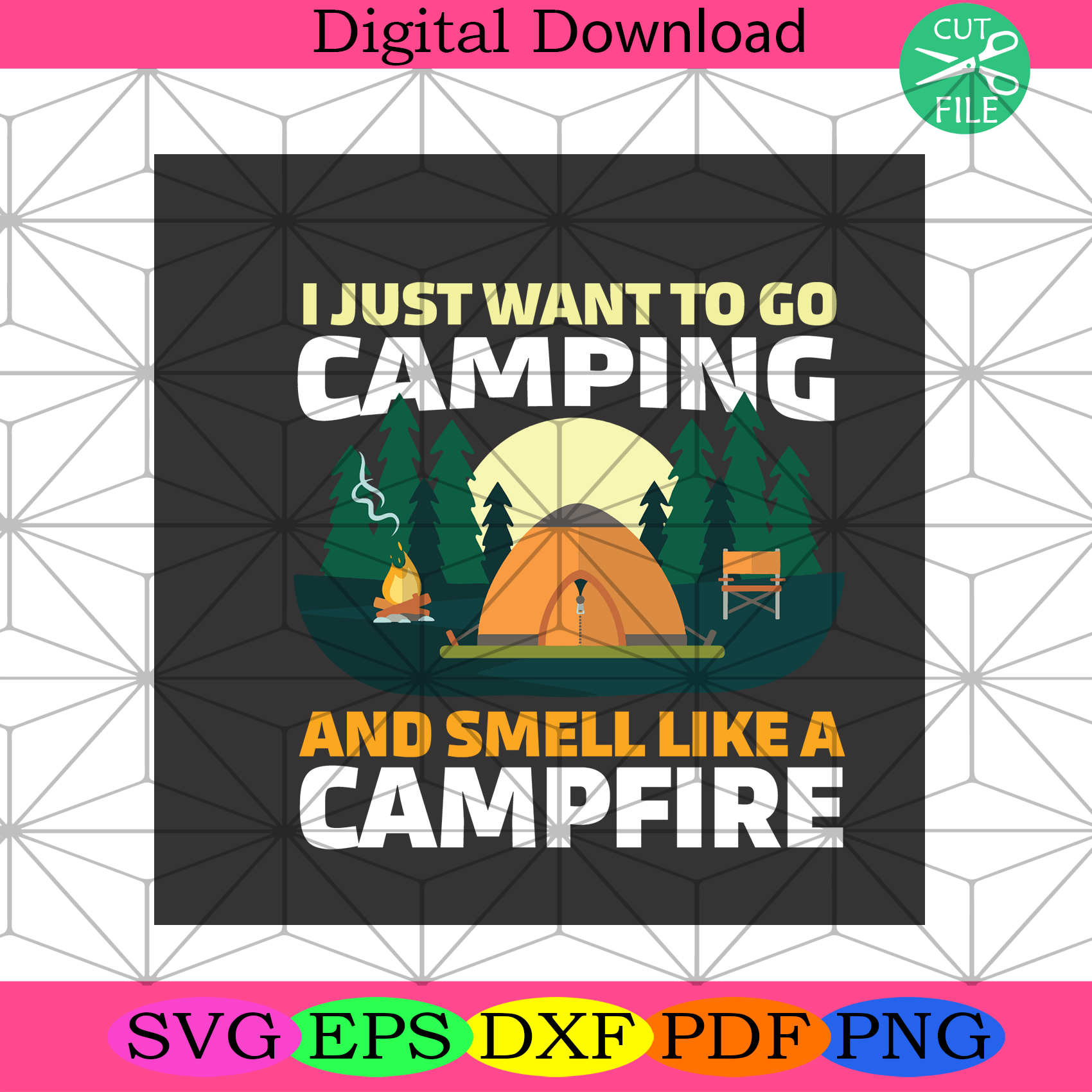 Free Free 297 Mountain Camping Svg SVG PNG EPS DXF File