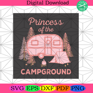 Free Free 301 Camping Princess Svg SVG PNG EPS DXF File