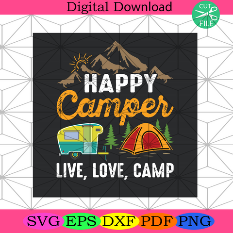 Free Free 53 Love Svg Camping SVG PNG EPS DXF File