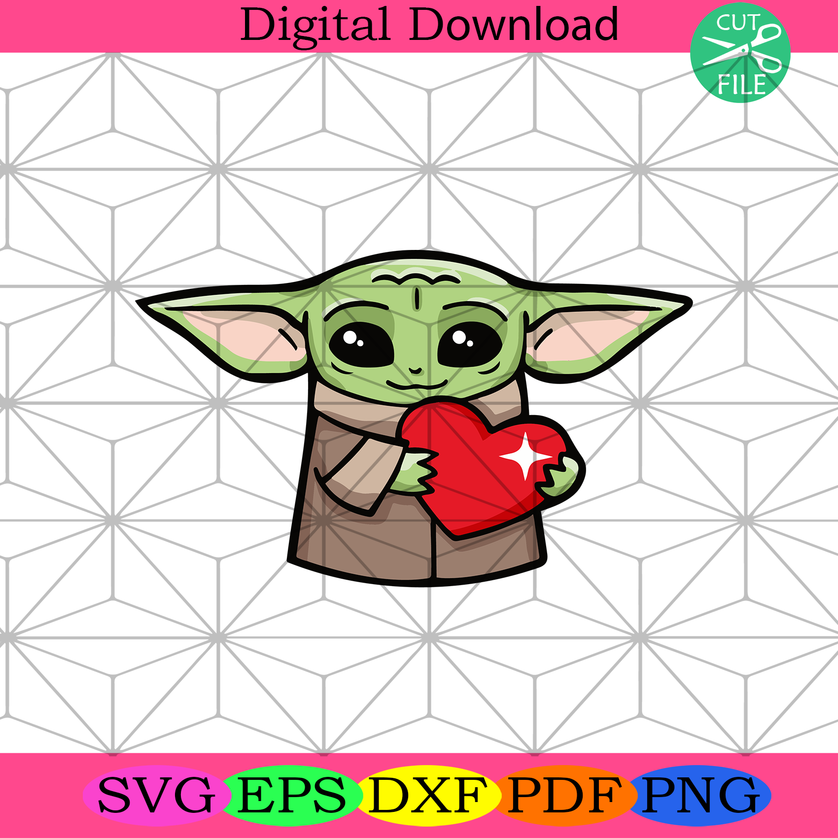 Free Free Yoda Heart Svg 792 SVG PNG EPS DXF File