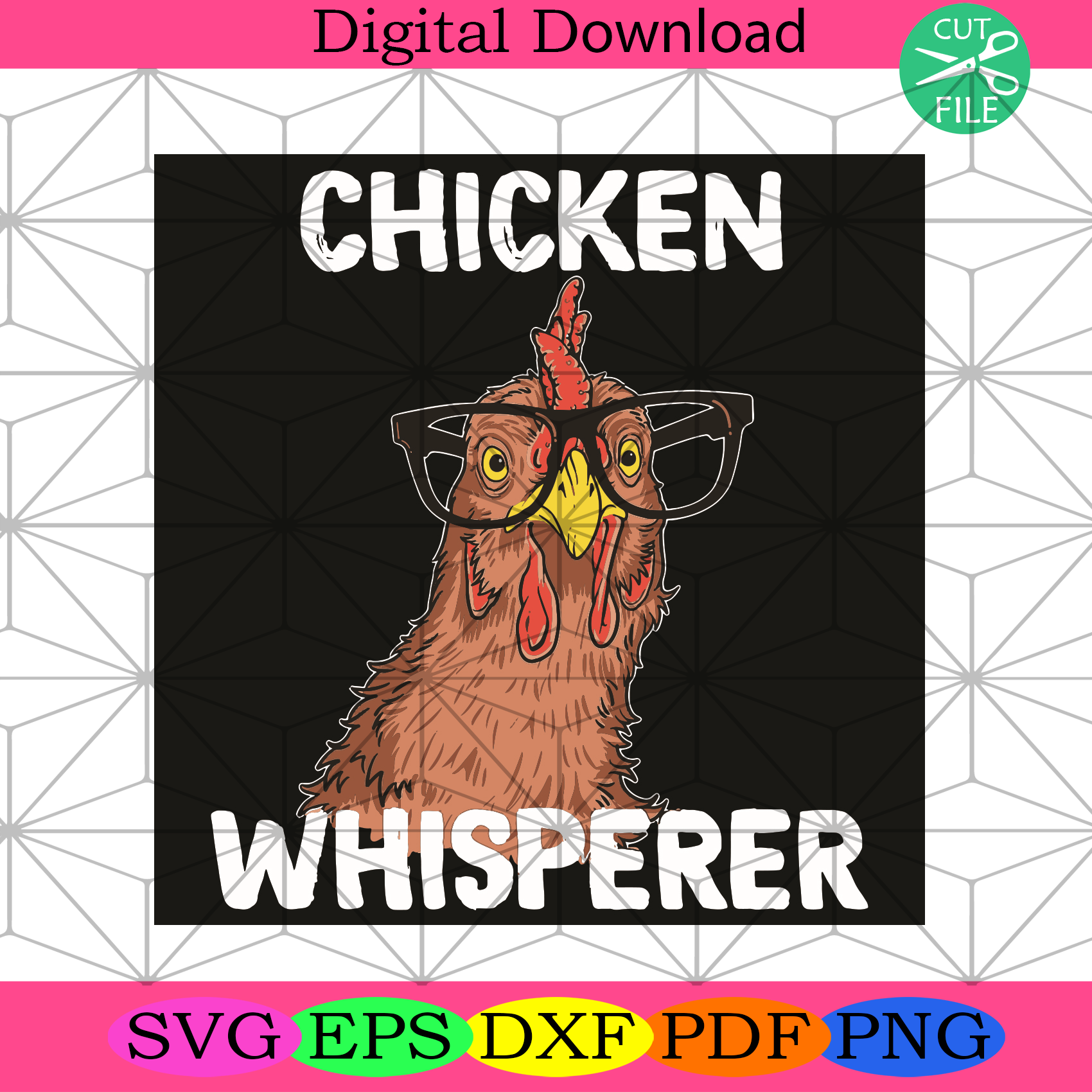 Chicken Whisperer Svg Trending Svg, Chicken Whisperer Svg