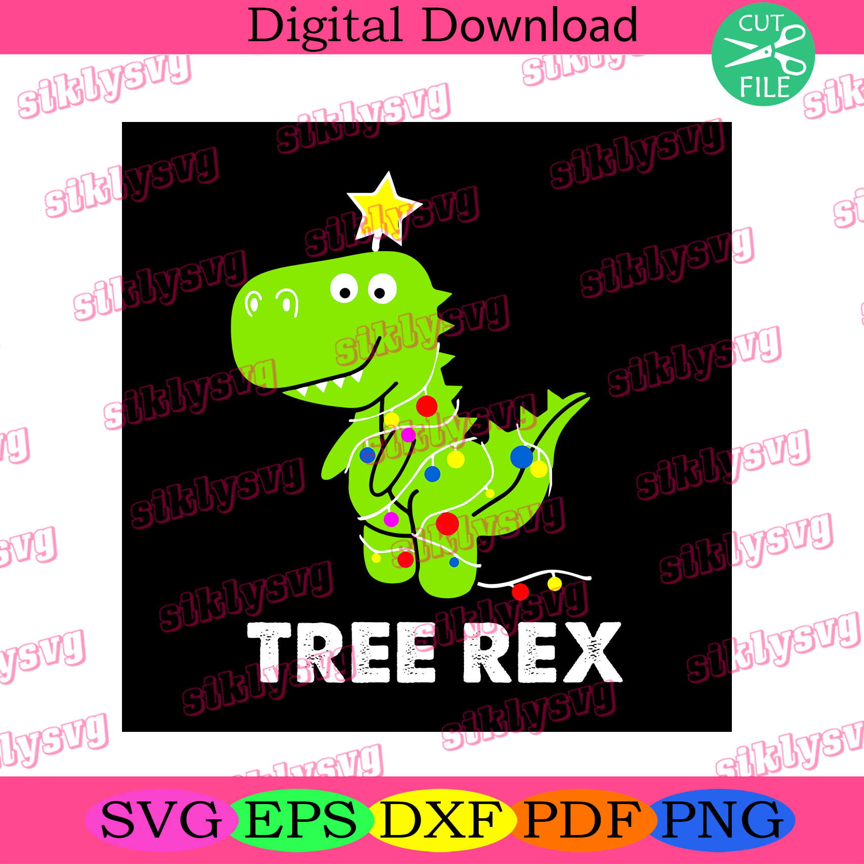 Christmas Tree Rex