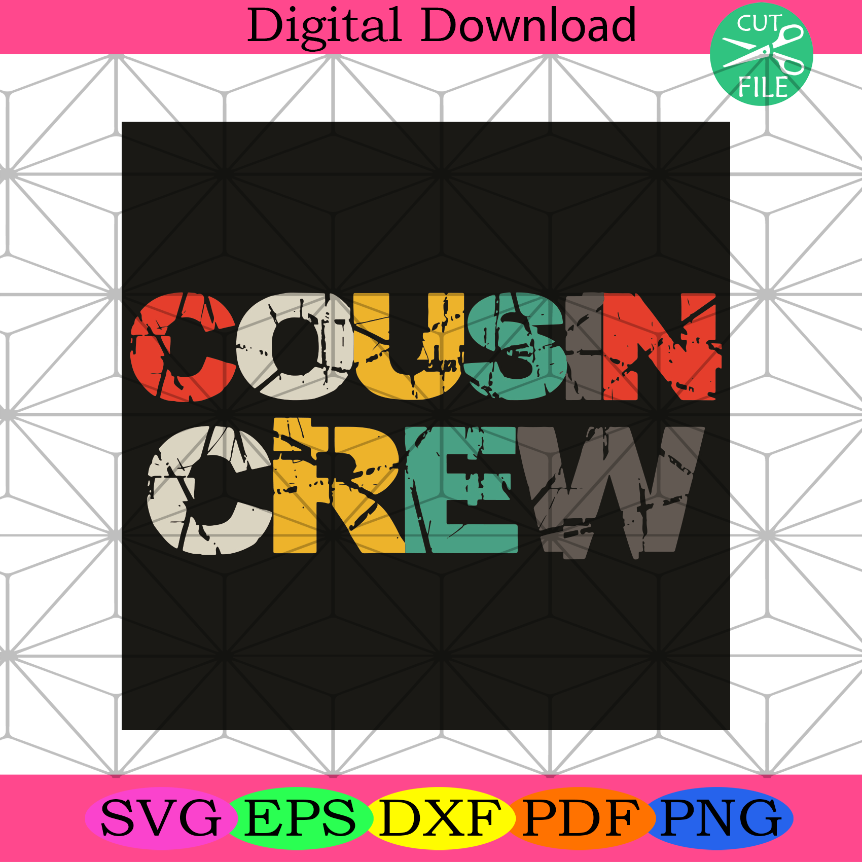 Cousin Crew Svg Trending Svg, Cousin Crew Svg, Cousin Svg