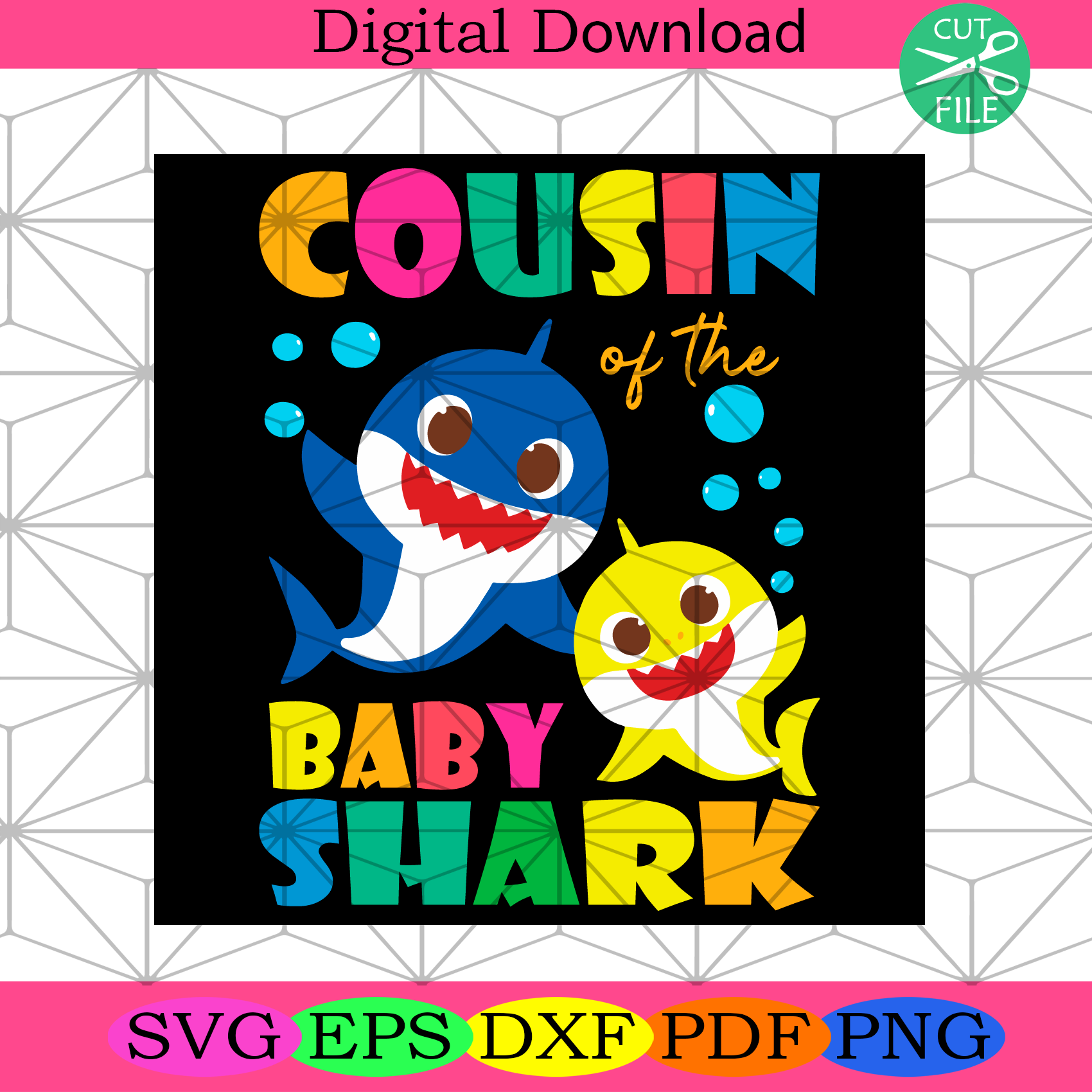 Free Free 51 Baby Shark Birthday Svg SVG PNG EPS DXF File