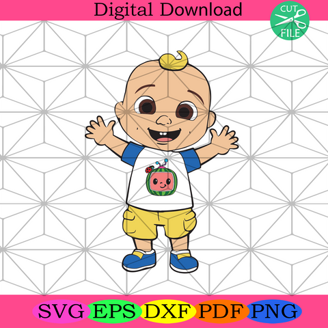 Free Free 331 Cocomelon Baby Jj Svg SVG PNG EPS DXF File