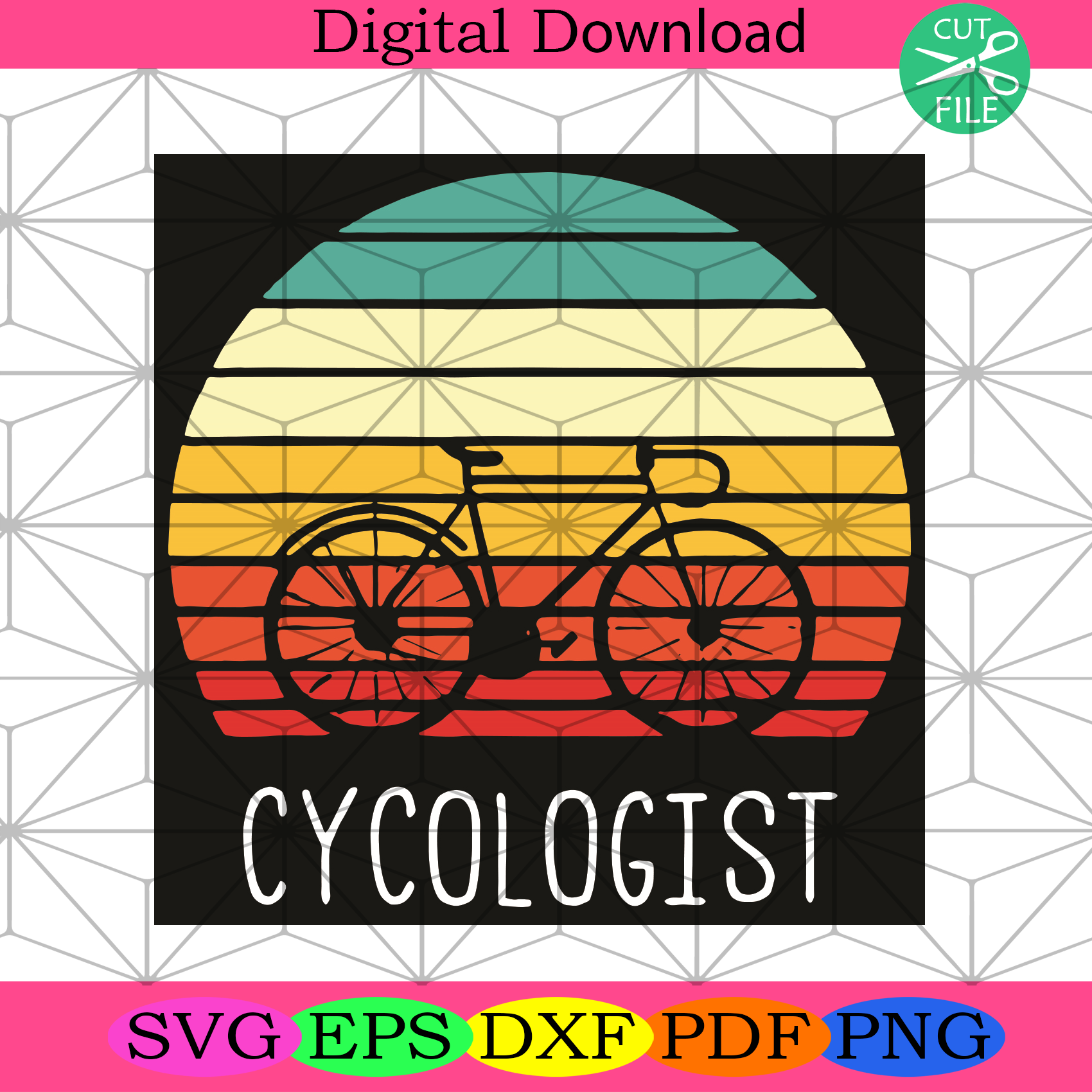 Cycologist Svg Trending Svg, Cycologist Svg, Bicycle Svg