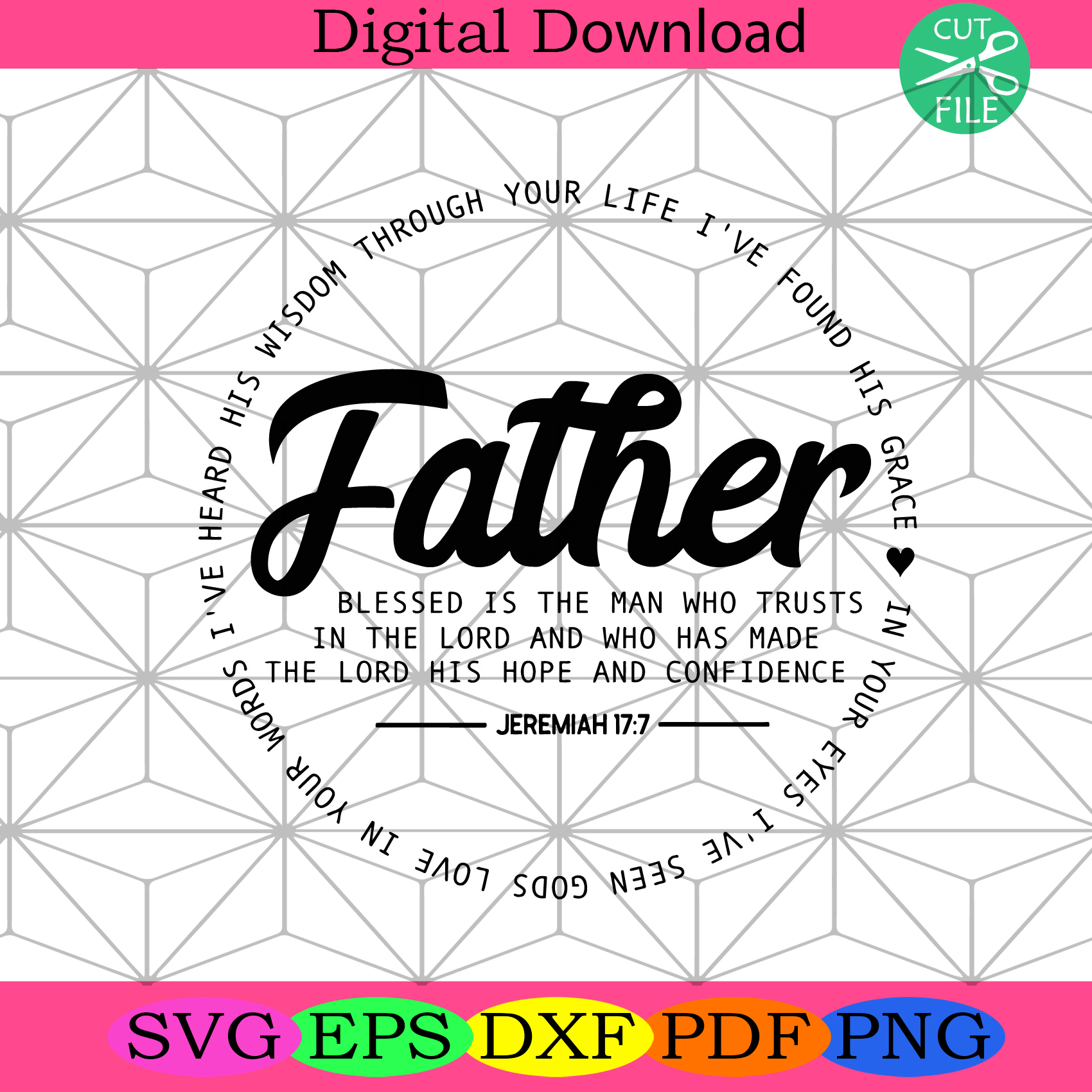 Fathers Saying Svg Fathers Day Svg, Fathers Day Logo, Love Dad Svg