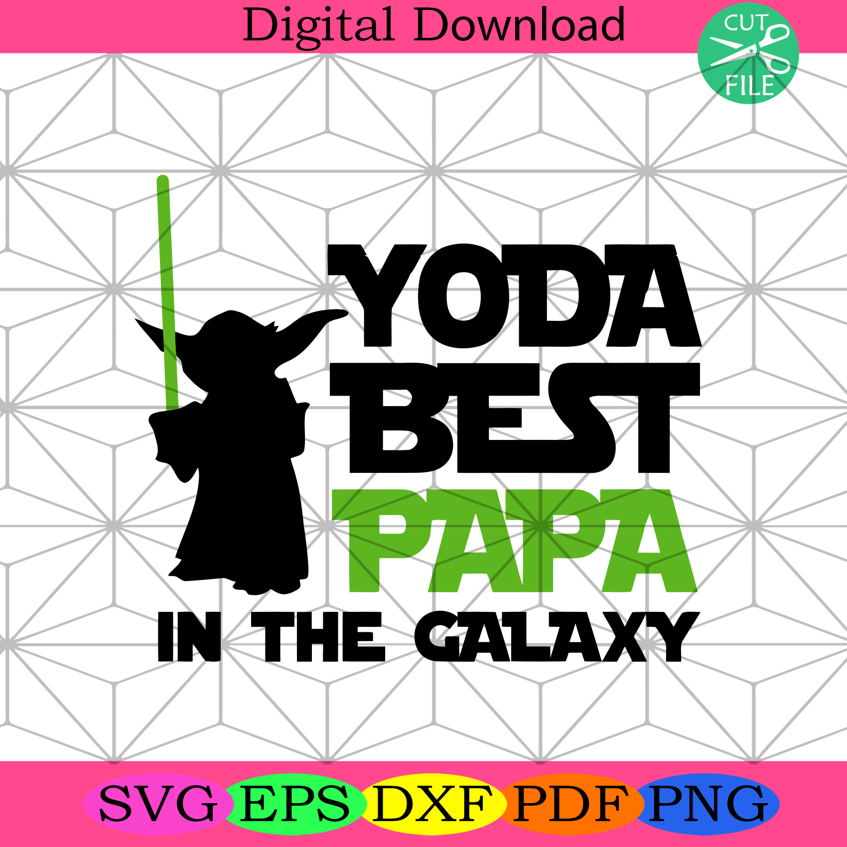 Yoda Best Papa In The Galaxy