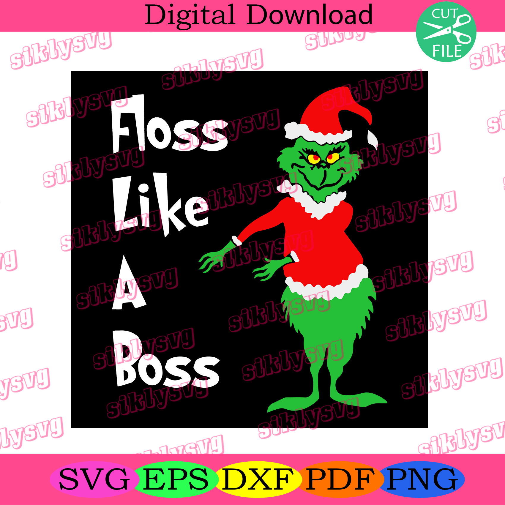 Grinch Floss Like A Boss