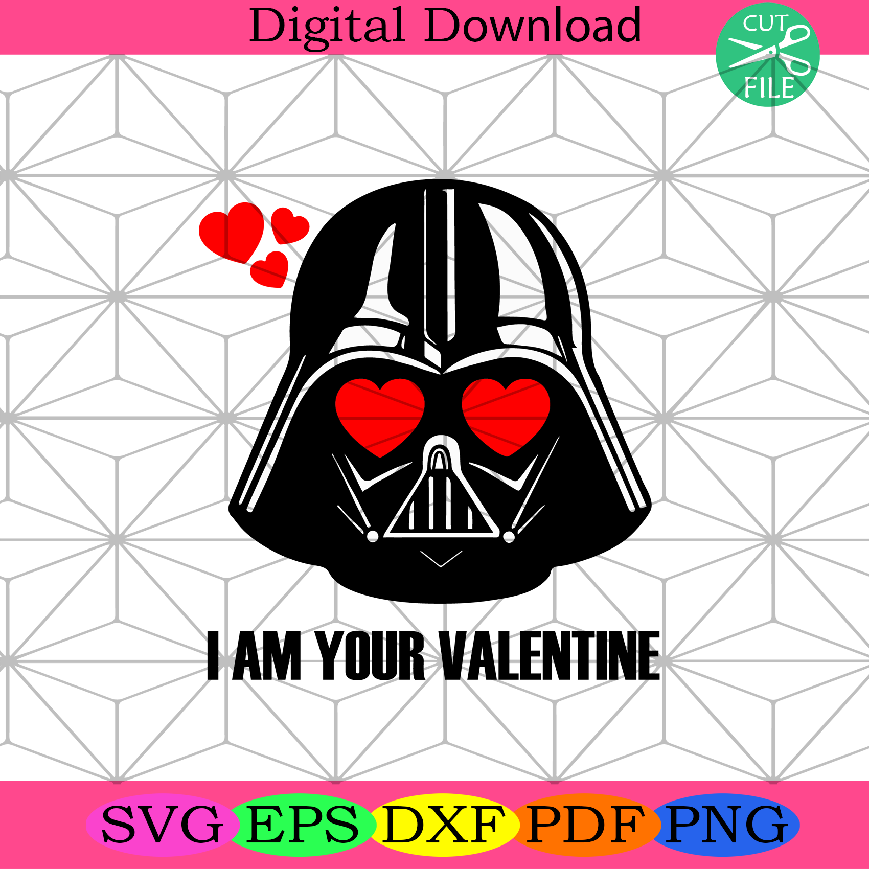 I Am Your Valentine Darth Vader Svg Trending Svg, Star Wars Svg