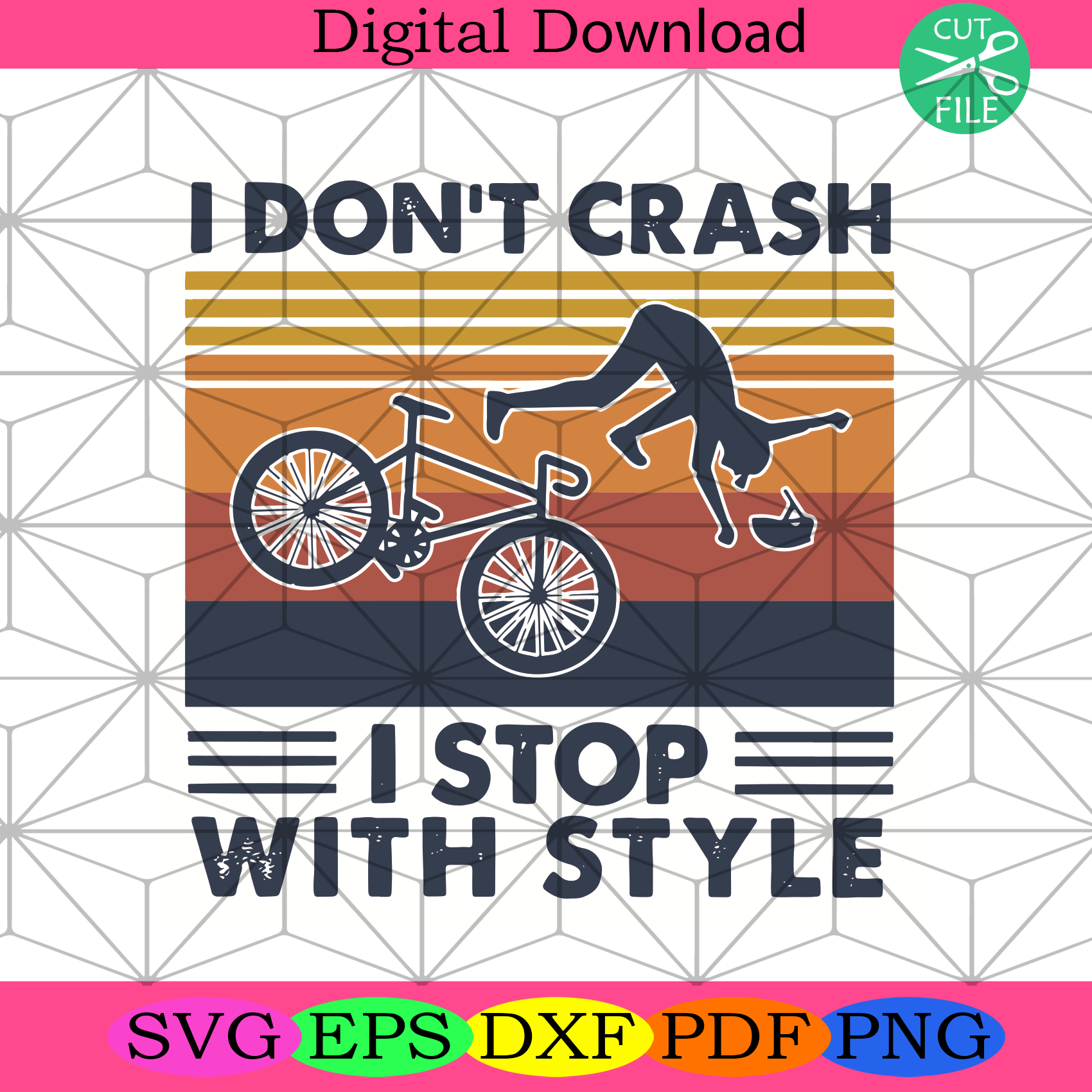 I Do Not Crash I Stop With Style Svg Trending Svg, Crash Svg
