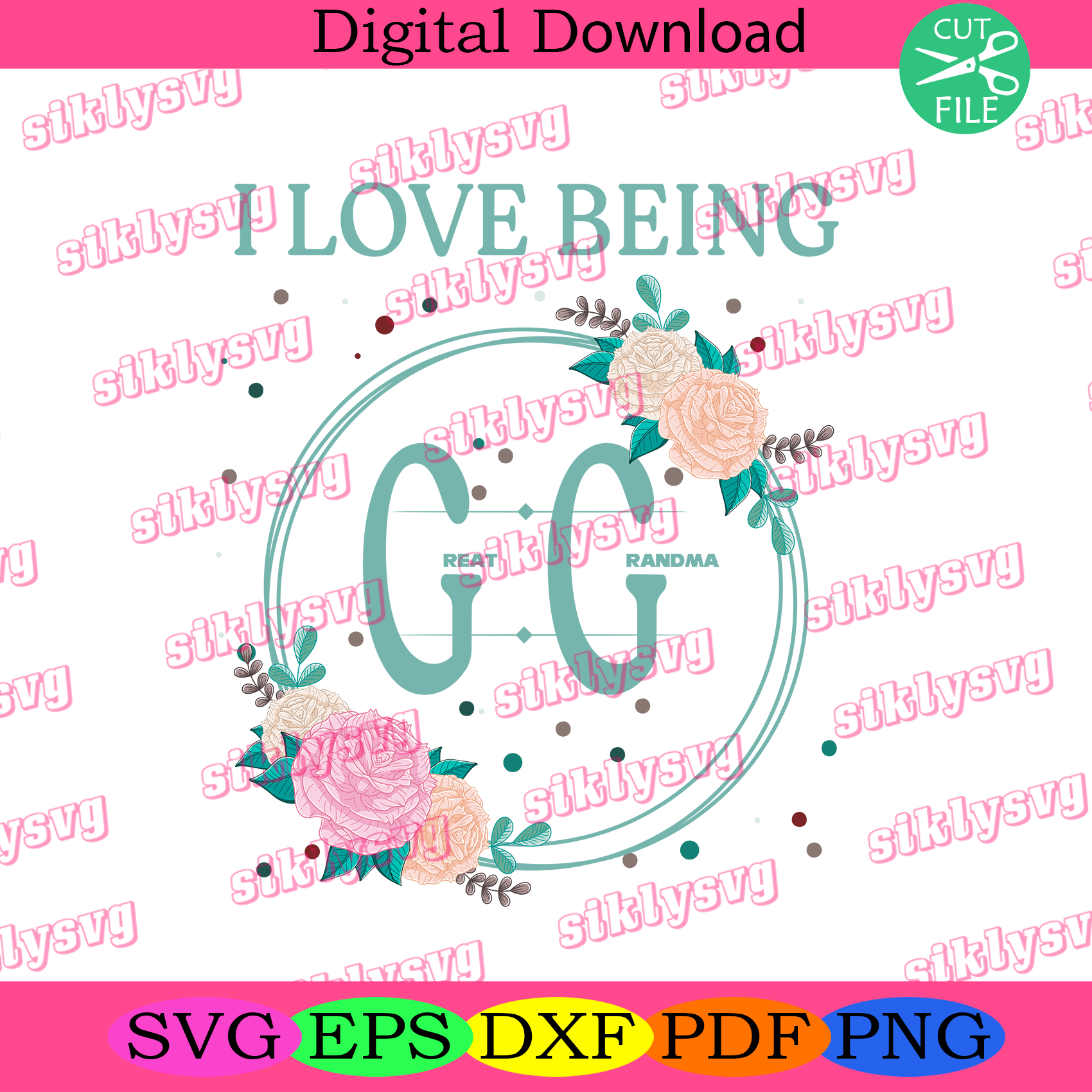 Free Free 126 We Love You Grandma Svg SVG PNG EPS DXF File