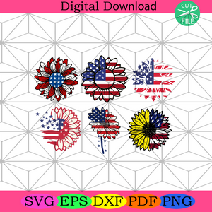 Free Free Sunflower 4Th Of July Svg 685 SVG PNG EPS DXF File