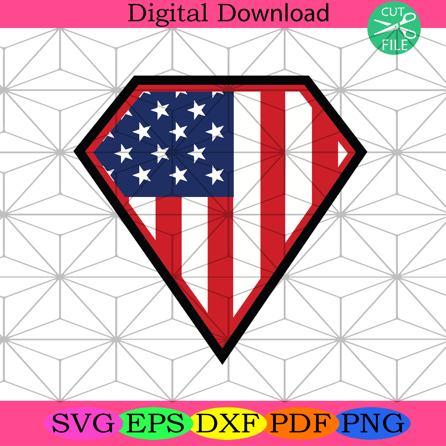 Diamond American Flag