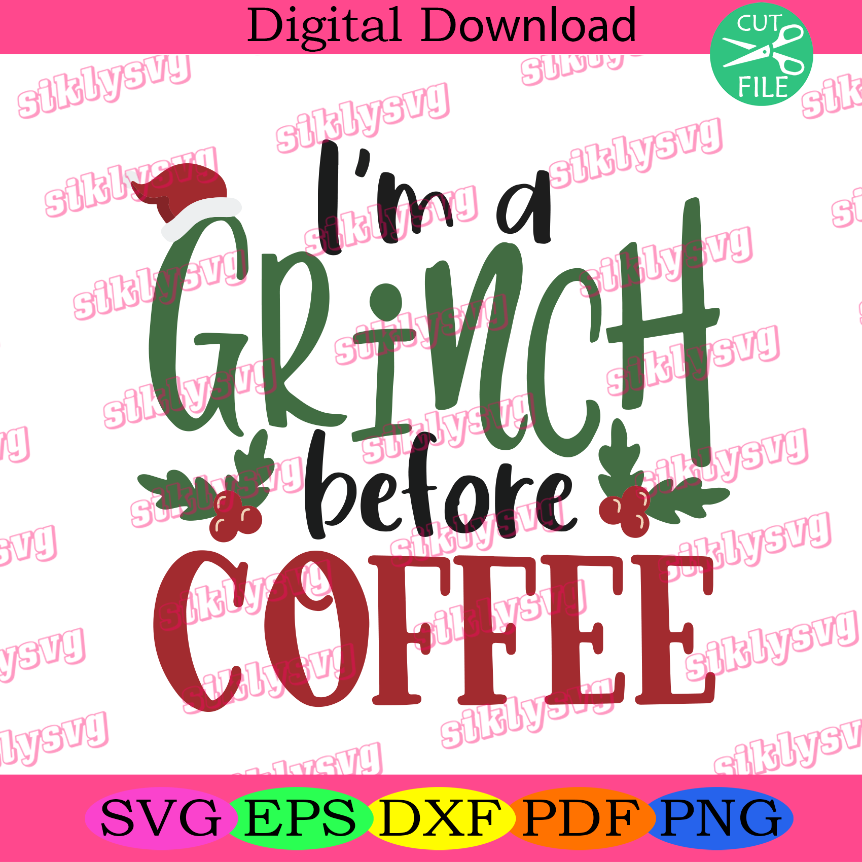 Free Free 282 Coffee Grinch Svg SVG PNG EPS DXF File