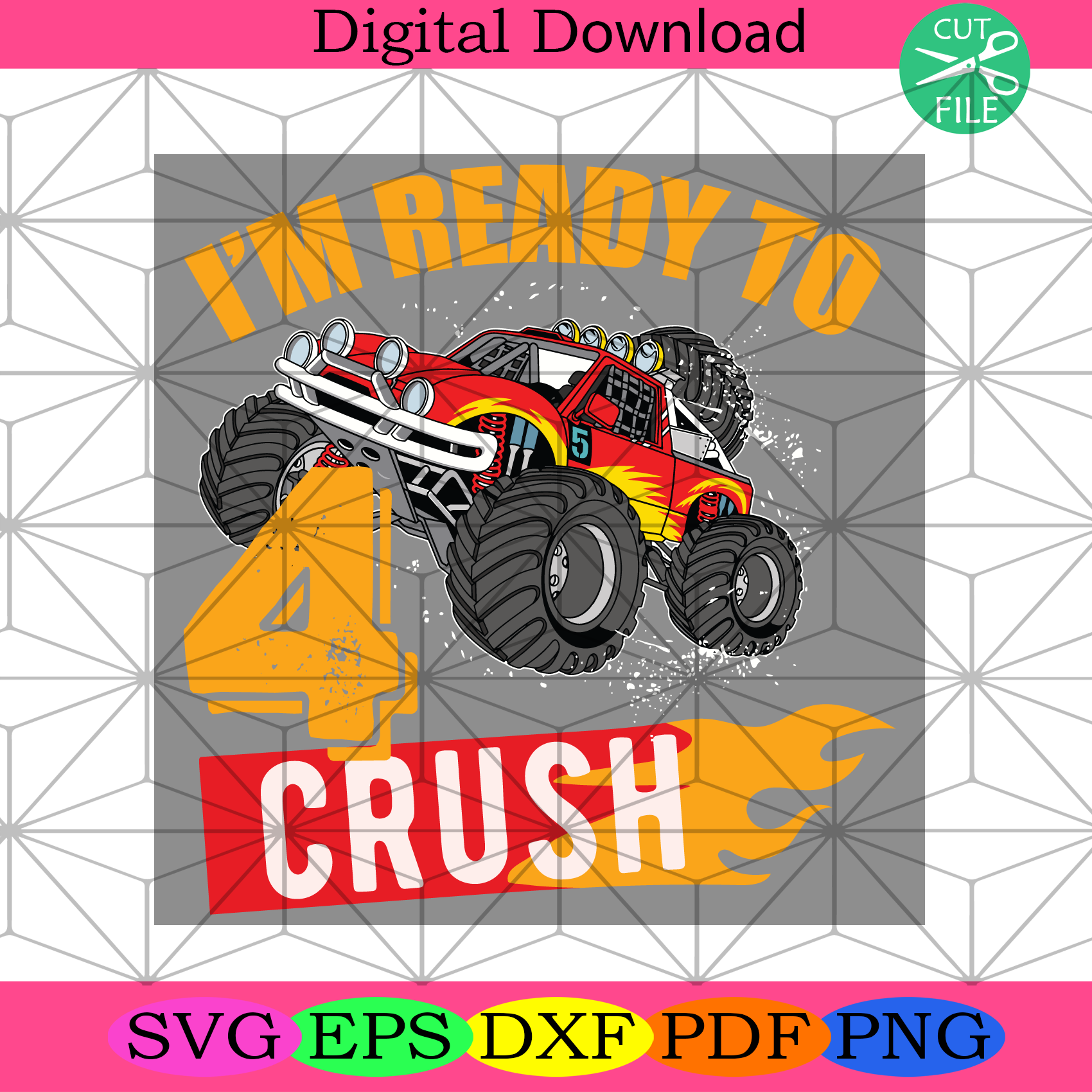 Free Free 267 Monster Truck Birthday Svg SVG PNG EPS DXF File