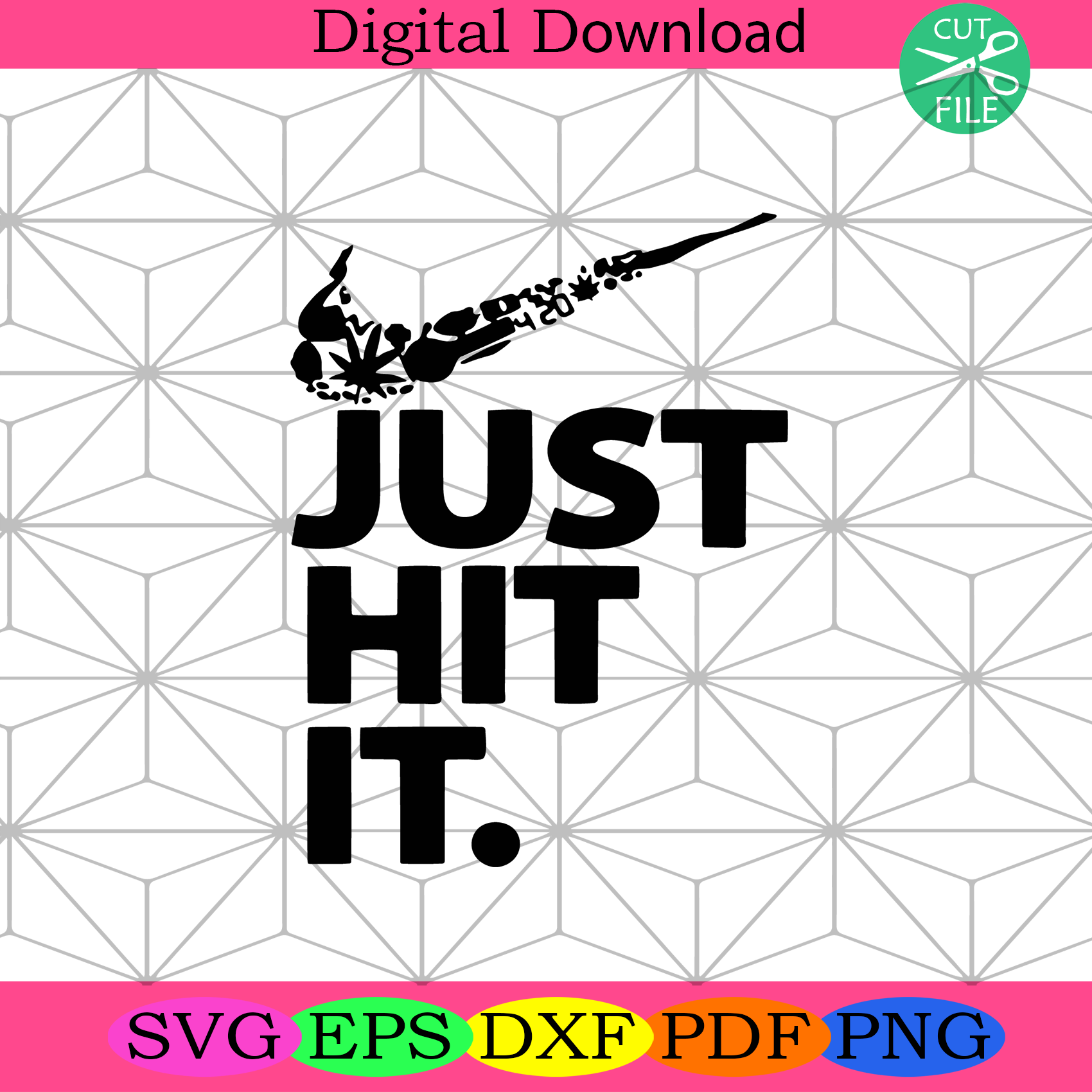 Just Hit It Blunt Weed Svg Tredning Svg Blunt Svg Blunt Weed Svg W Silkysvg