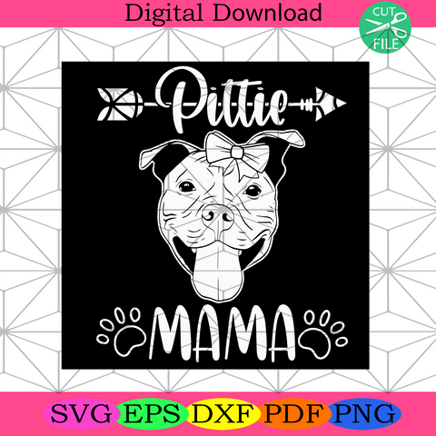 Download Products Tagged Pitbull Mom Svg Silkysvg