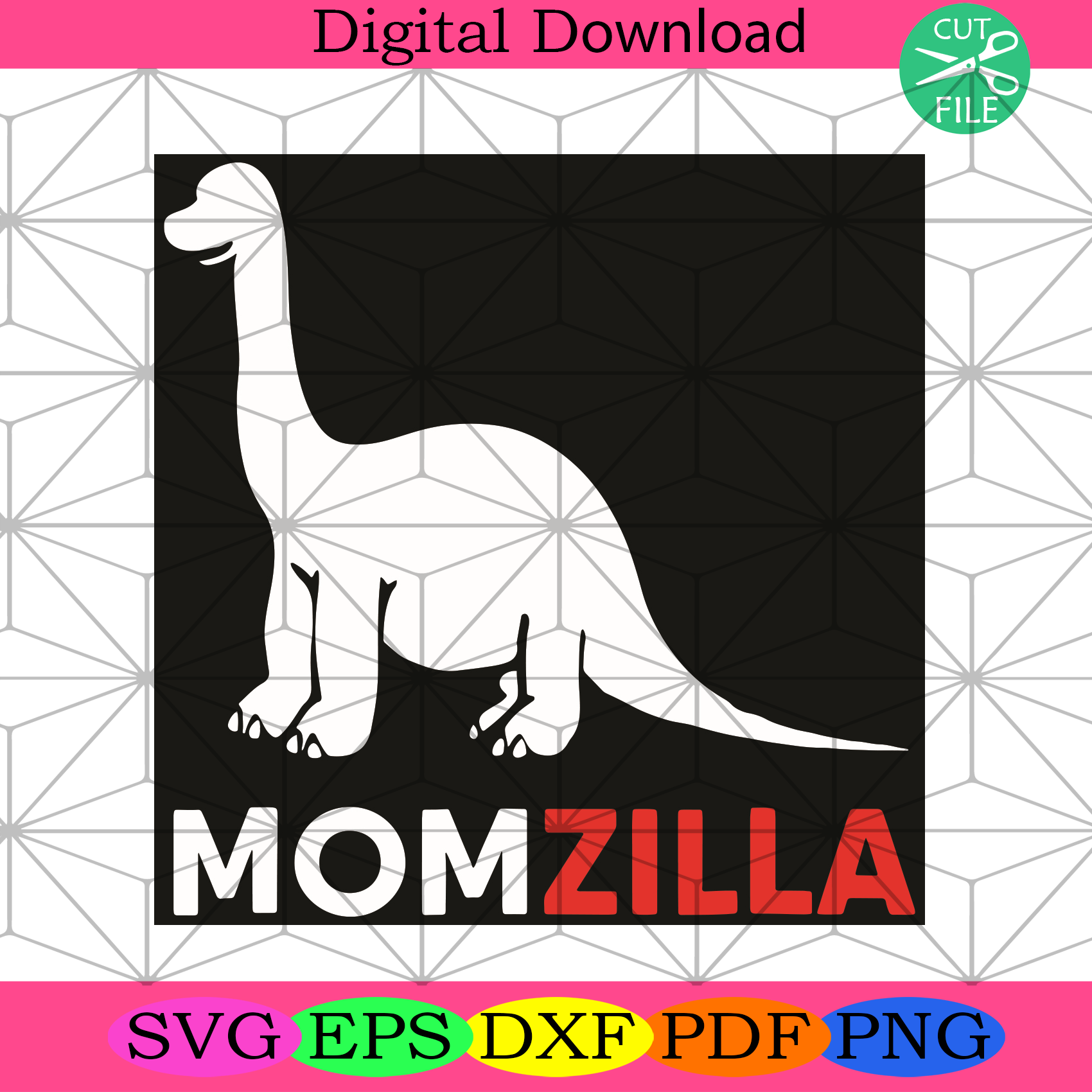 Download Momzilla Svg Mothers Day Svg Dinosaur Svg Dinosaur Mom Svg Momzill Silkysvg
