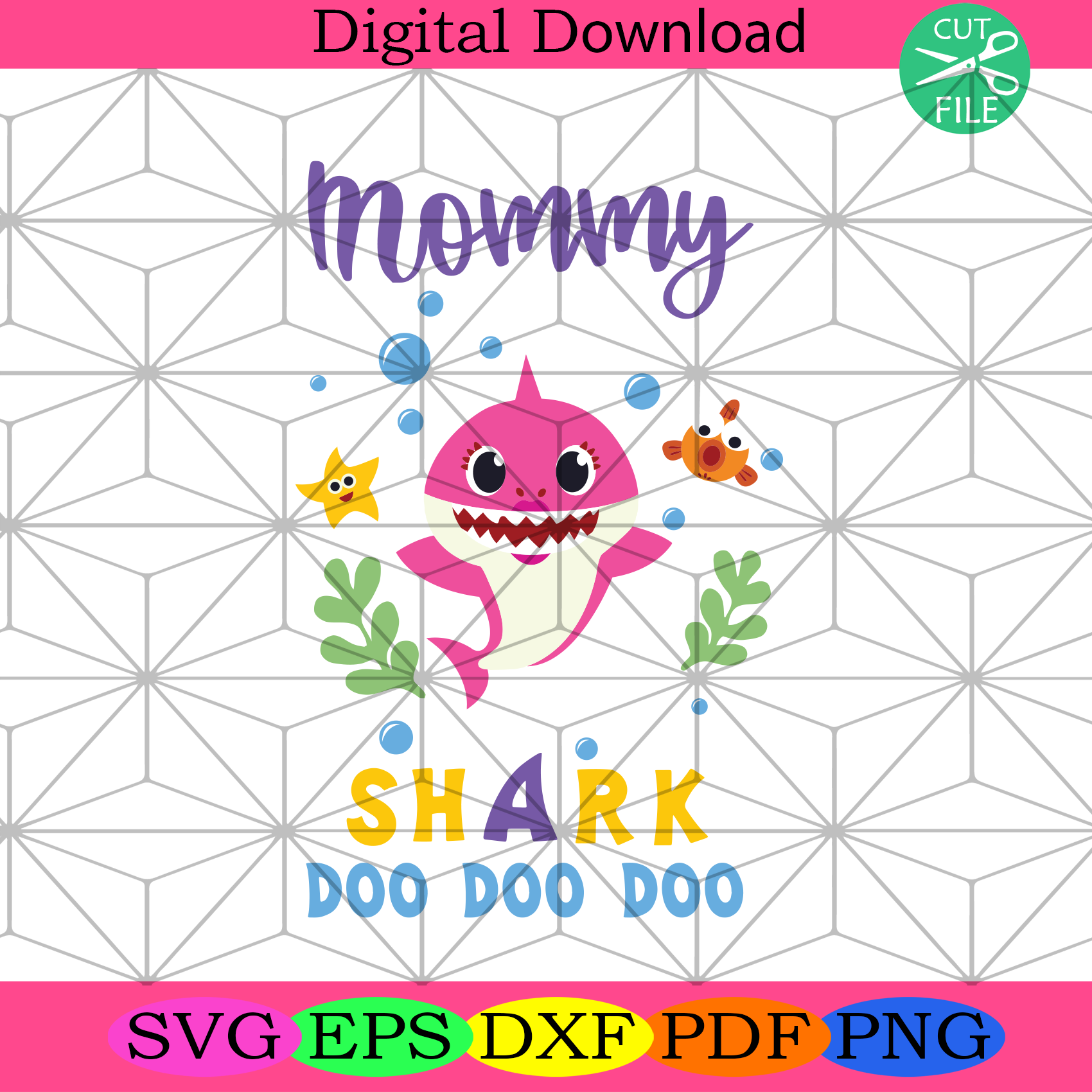 Free Free 283 Mommy Shark Doo Doo Doo Svg SVG PNG EPS DXF File