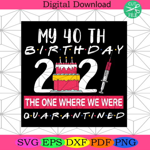 Download Products Tagged 40th Birthday Svg Silkysvg