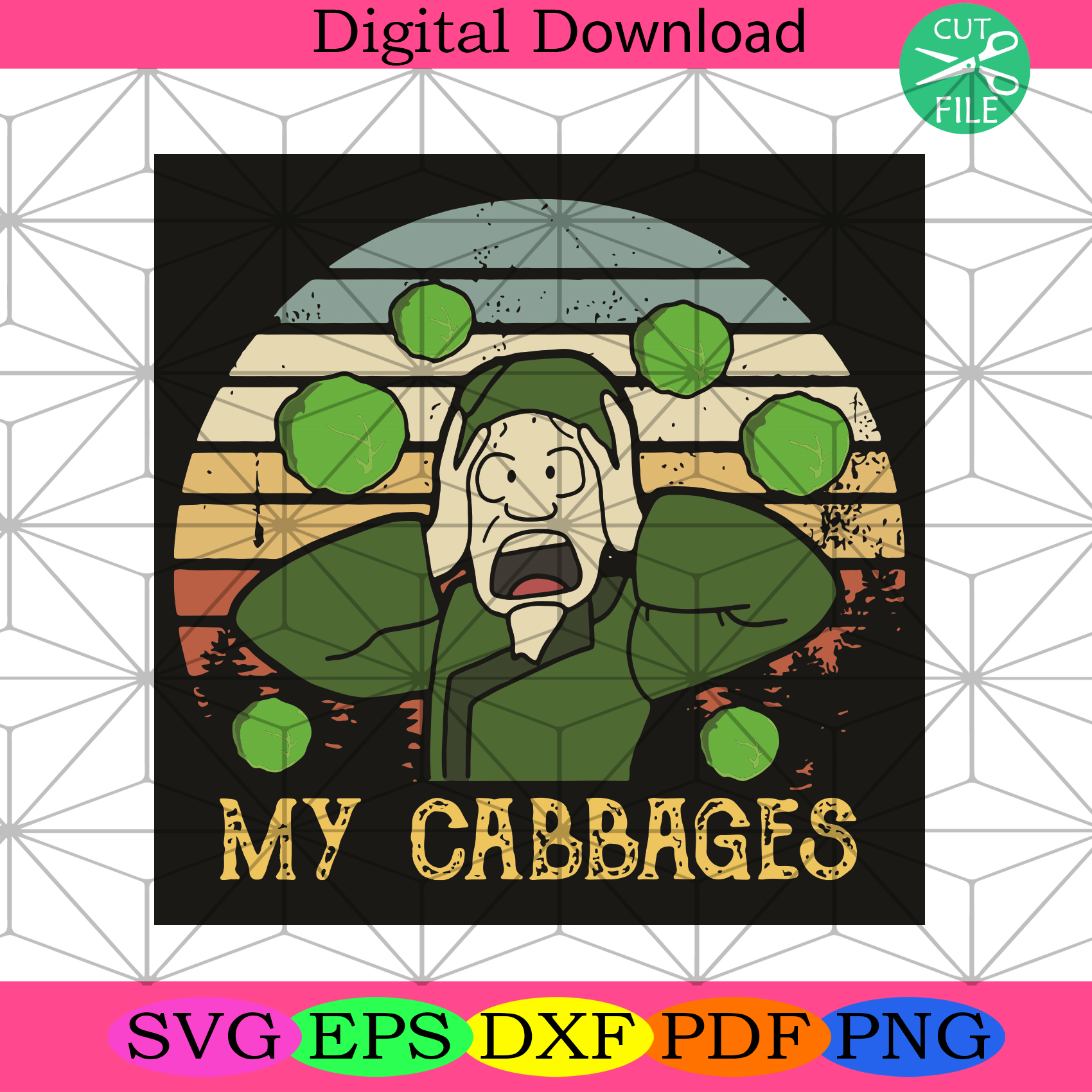 My Cabbages Svg Trending Svg, Last Airbender Svg