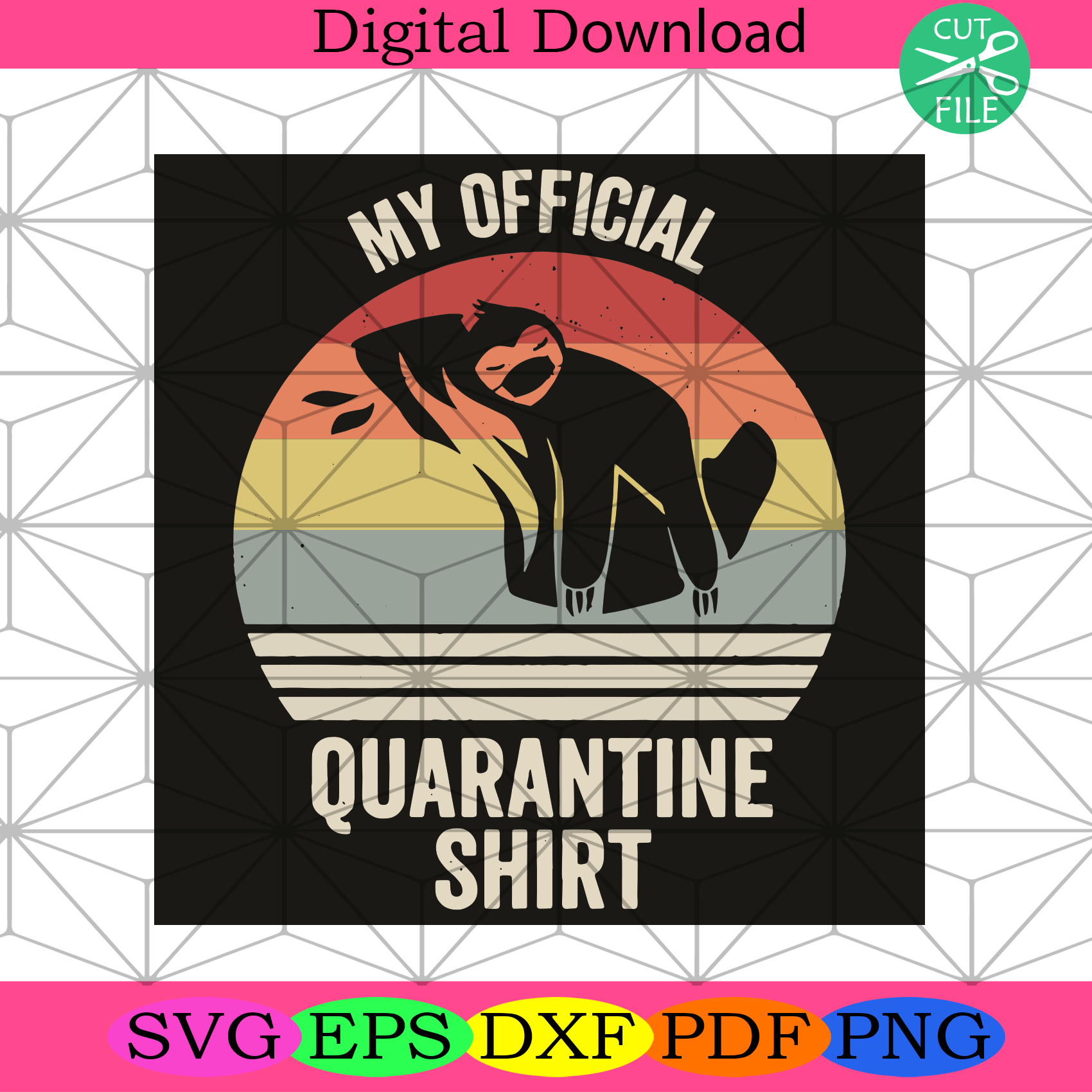 My Official Quarantine Shirt Svg Trending Svg