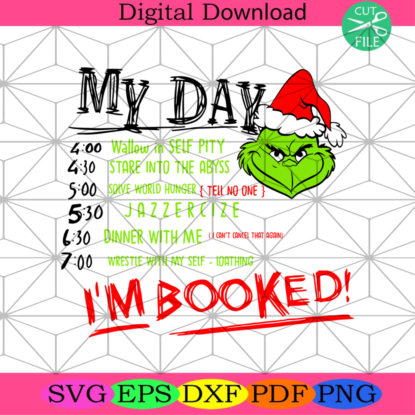 Grinch Day SVG