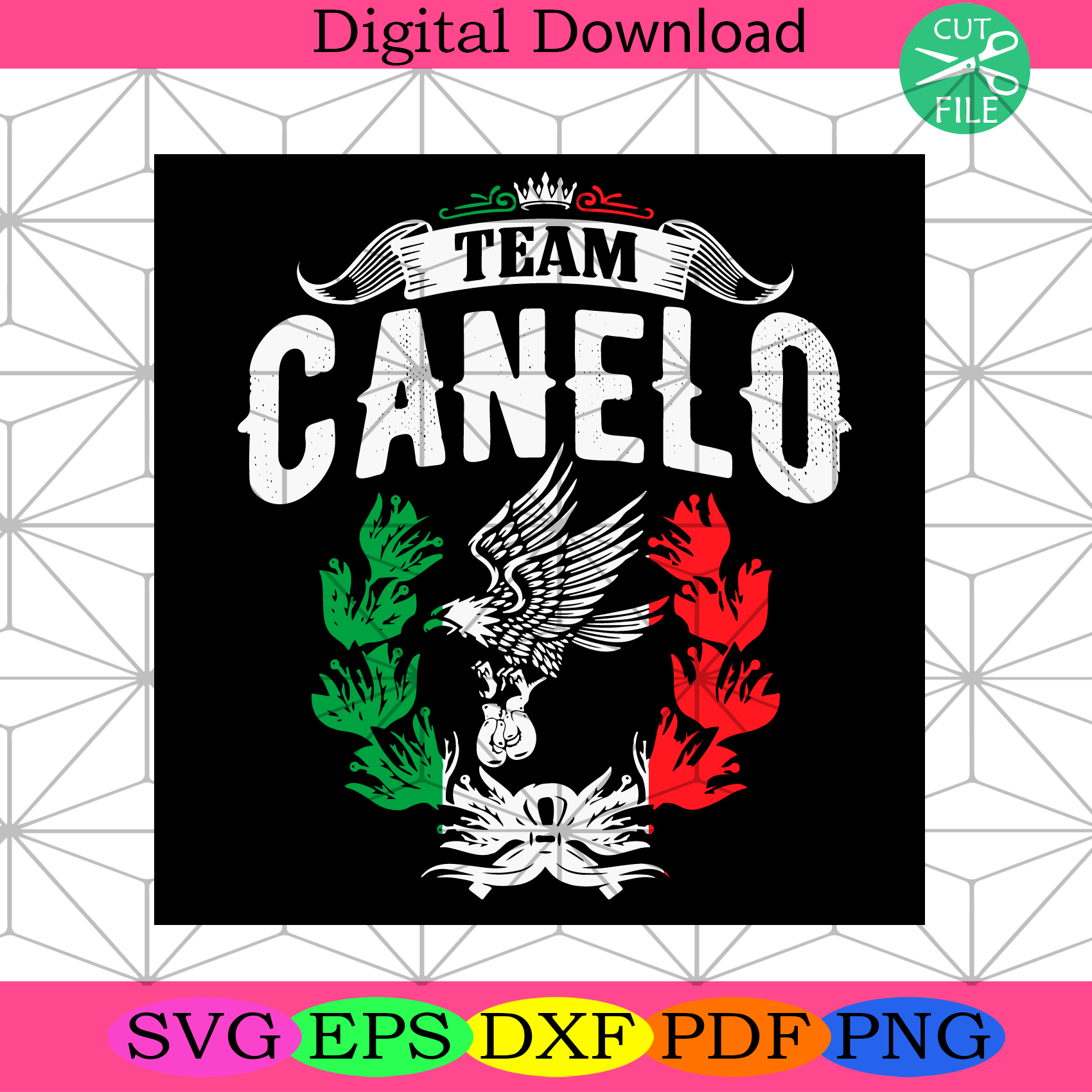 Team Canelo Svg Sport Svg, Canelo Svg, Team Canelo Svg, Boxing Svg