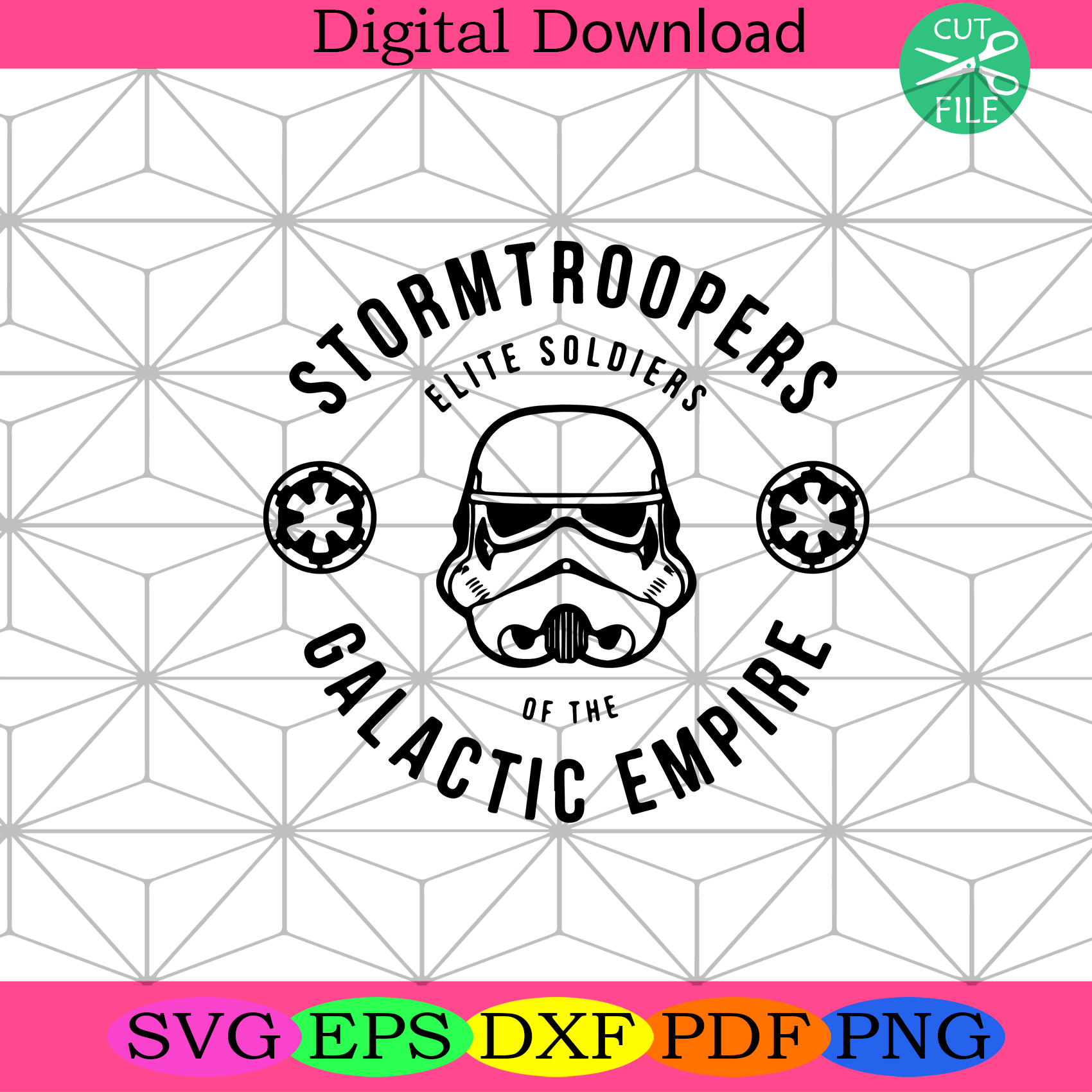 Star Wars Stormtroopers Empire Elite Collegiate Svg Star War Svg