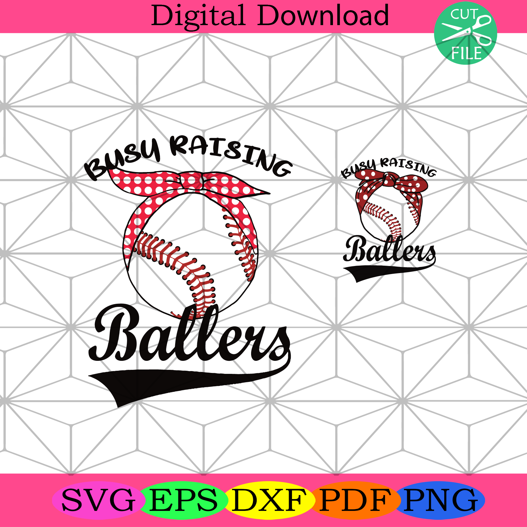 Busy Rising Ballers Svg Trending Svg, Sport Svg, Softball Svg