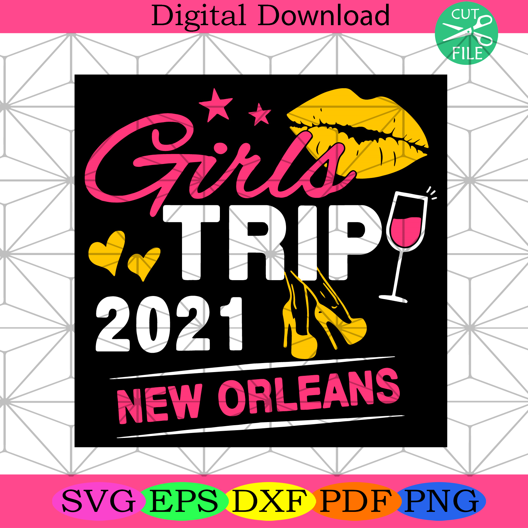 Girls Trip 2021 New Orleans Svg Trending Svg, Girls Trip Svg