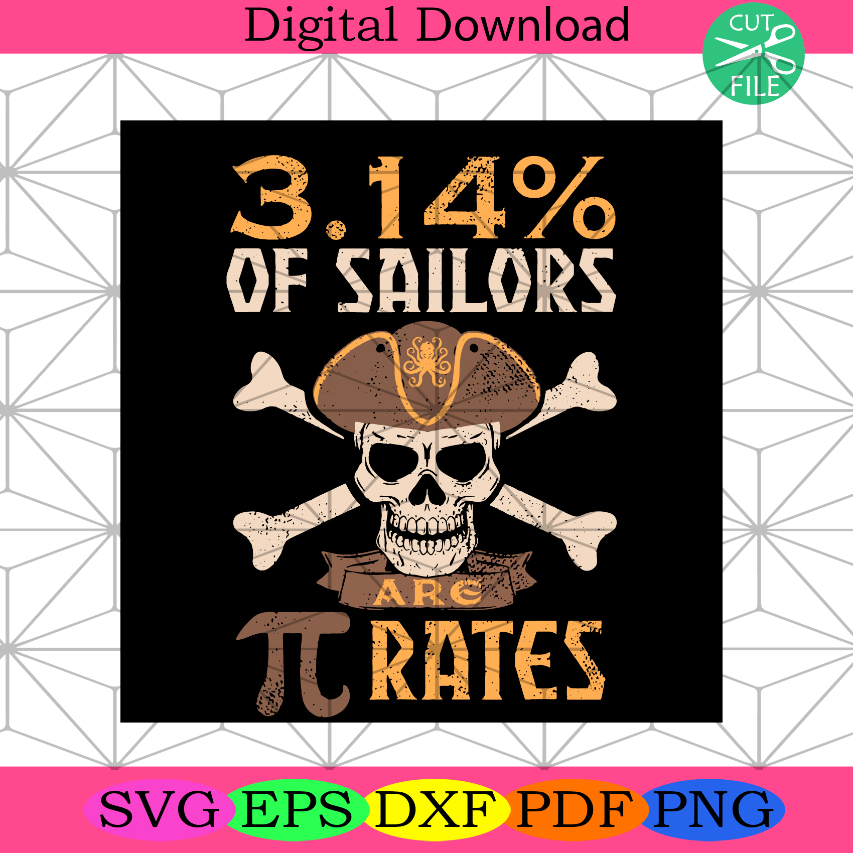 3.14 Of Sailors Are Pirates Svg Trending Svg, Pirate Svg