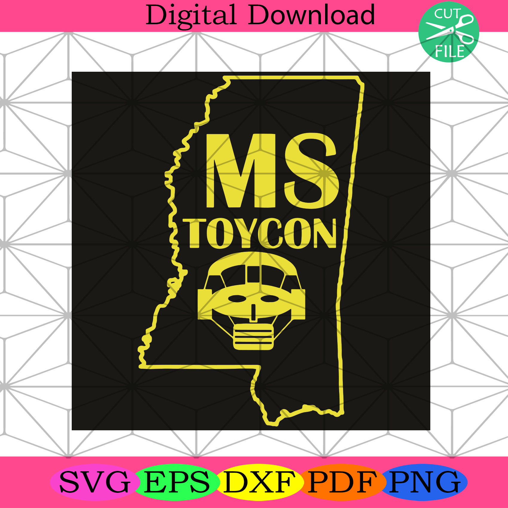 MS ToyCon Svg Trending Svg, ToyCon Svg, MS ToyCon Love Svg