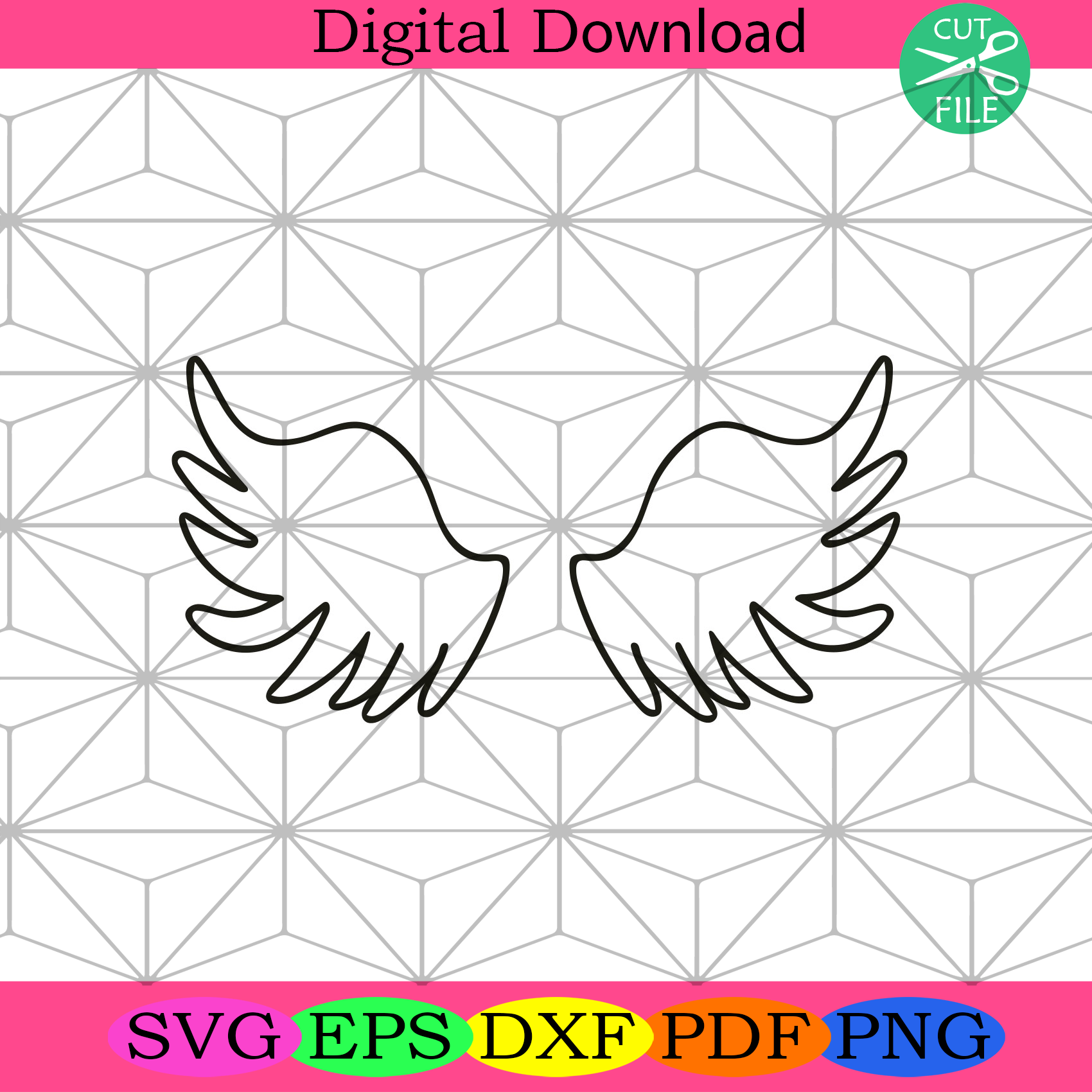 Wings Angel Svg Trending Svg, Wings Svg, Wings Angel Gifts