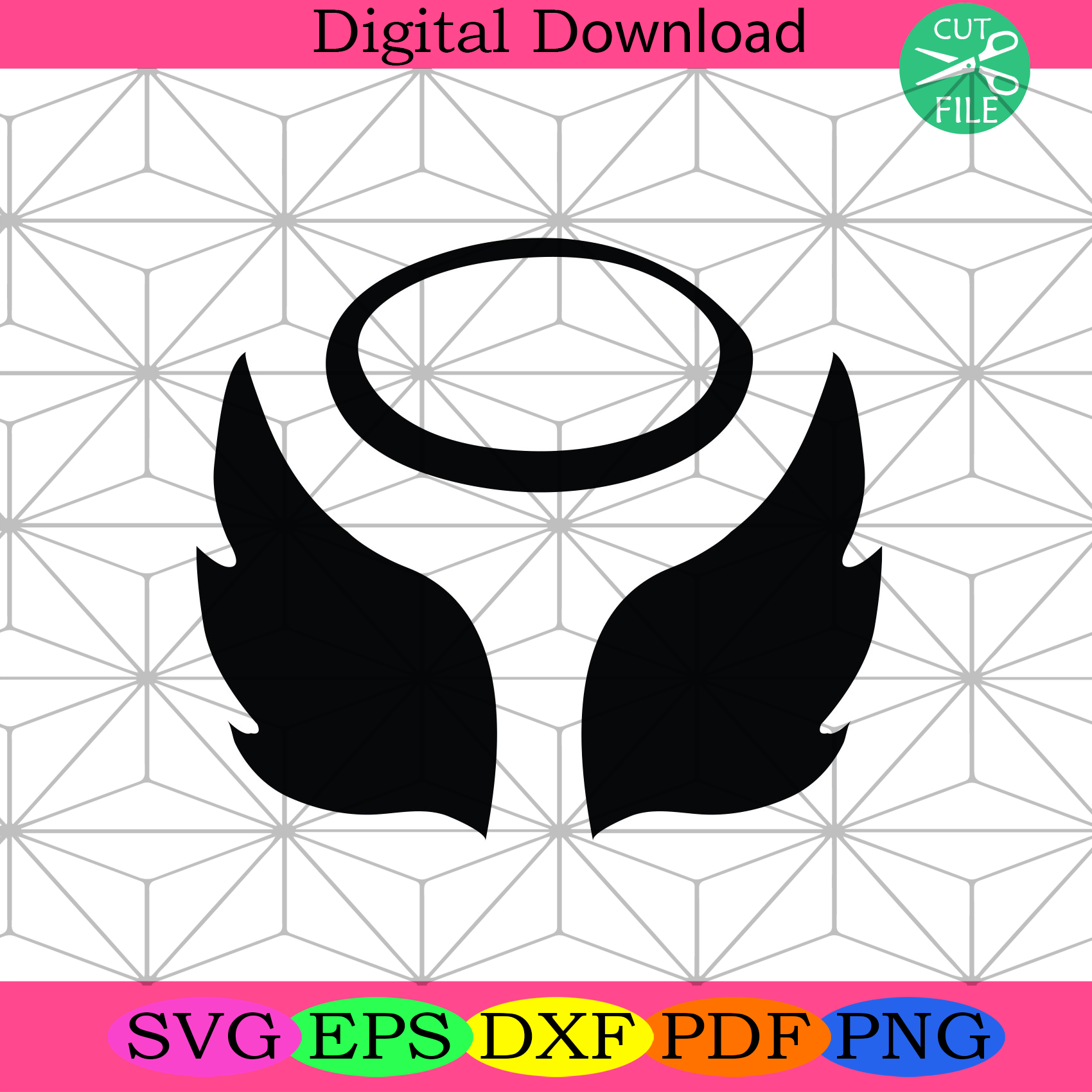 Wings Angel Svg Trending Svg, Wings Svg, Wings Angel Gifts