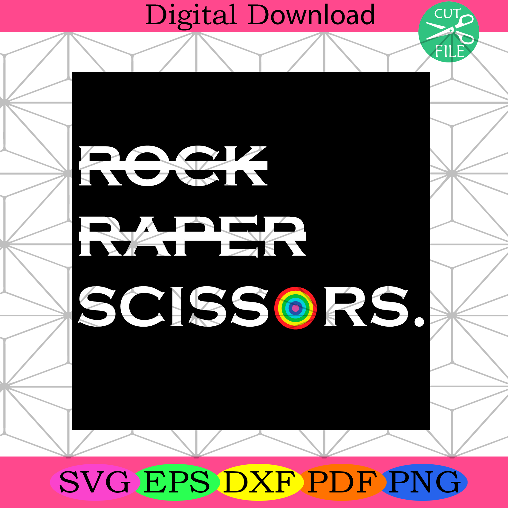 Rock Rapper Scrissors Svg Trending Svg, Rock Svg, Rapper Svg