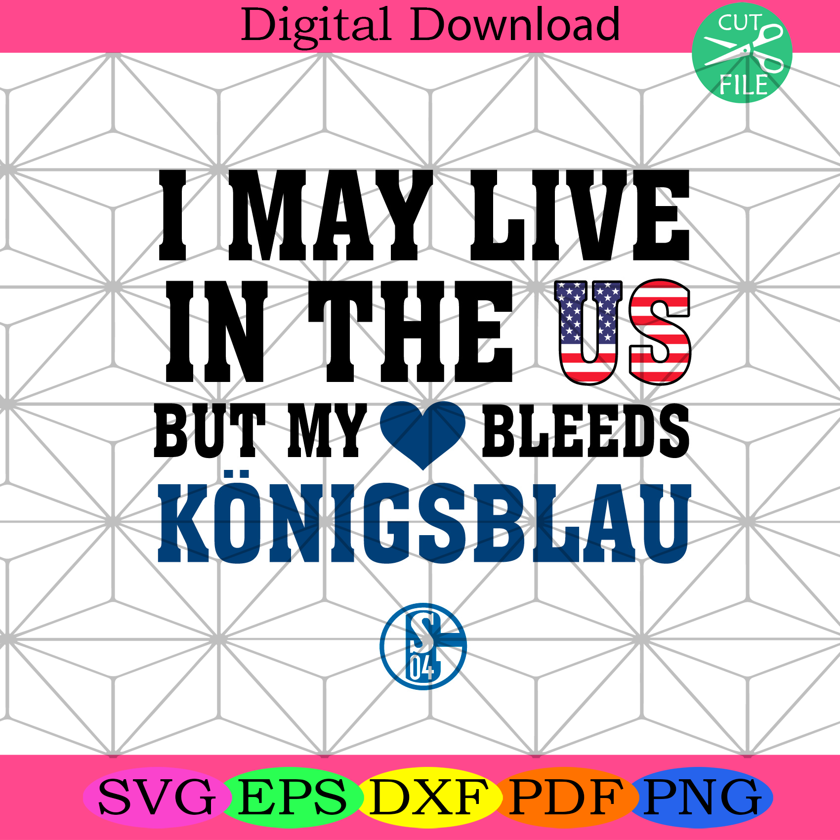I May Live In The US But My Heart Bleeds Konigsblau Svg Trending Svg