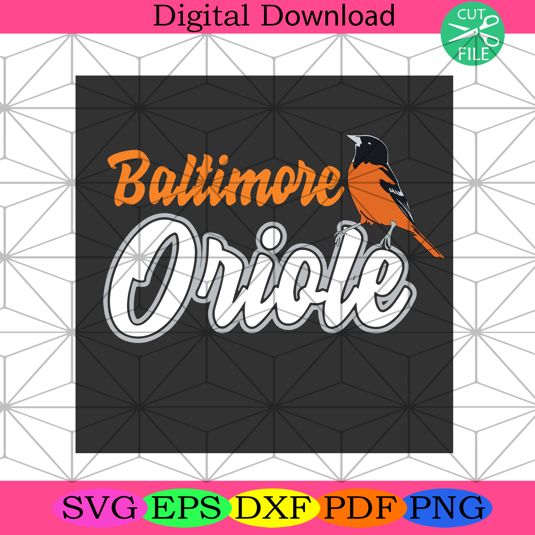 Birds Baltimore Oriole Svg Trending Svg, Baltimore Oriole Svg