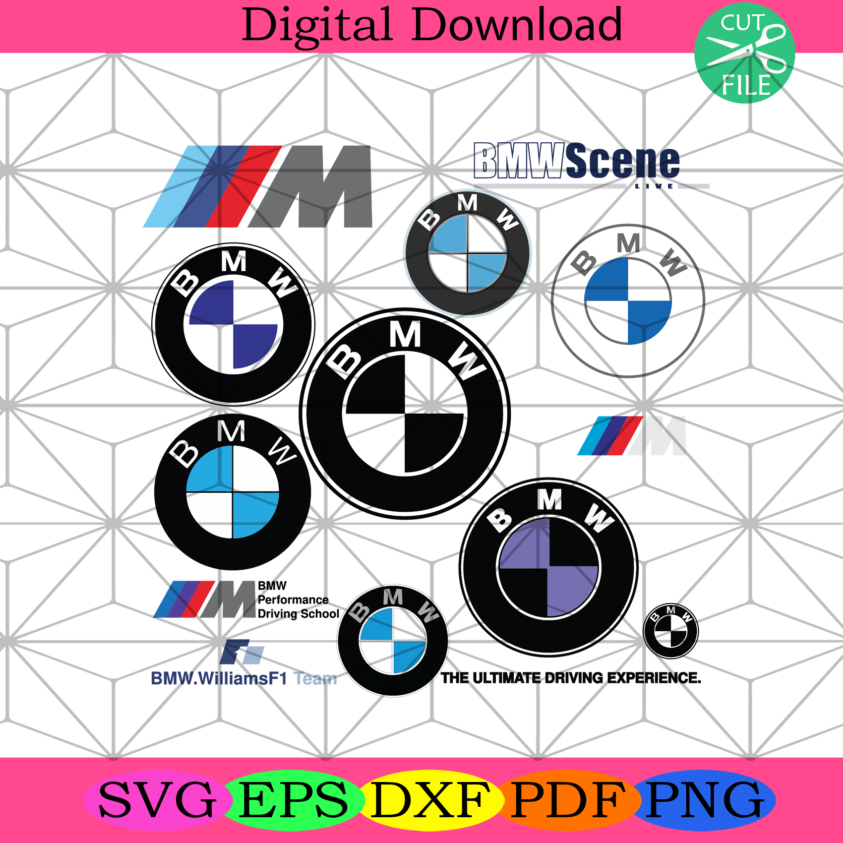 BMW Logo Svg Trending Svg, Love BMW Svg, Car Brand Svg