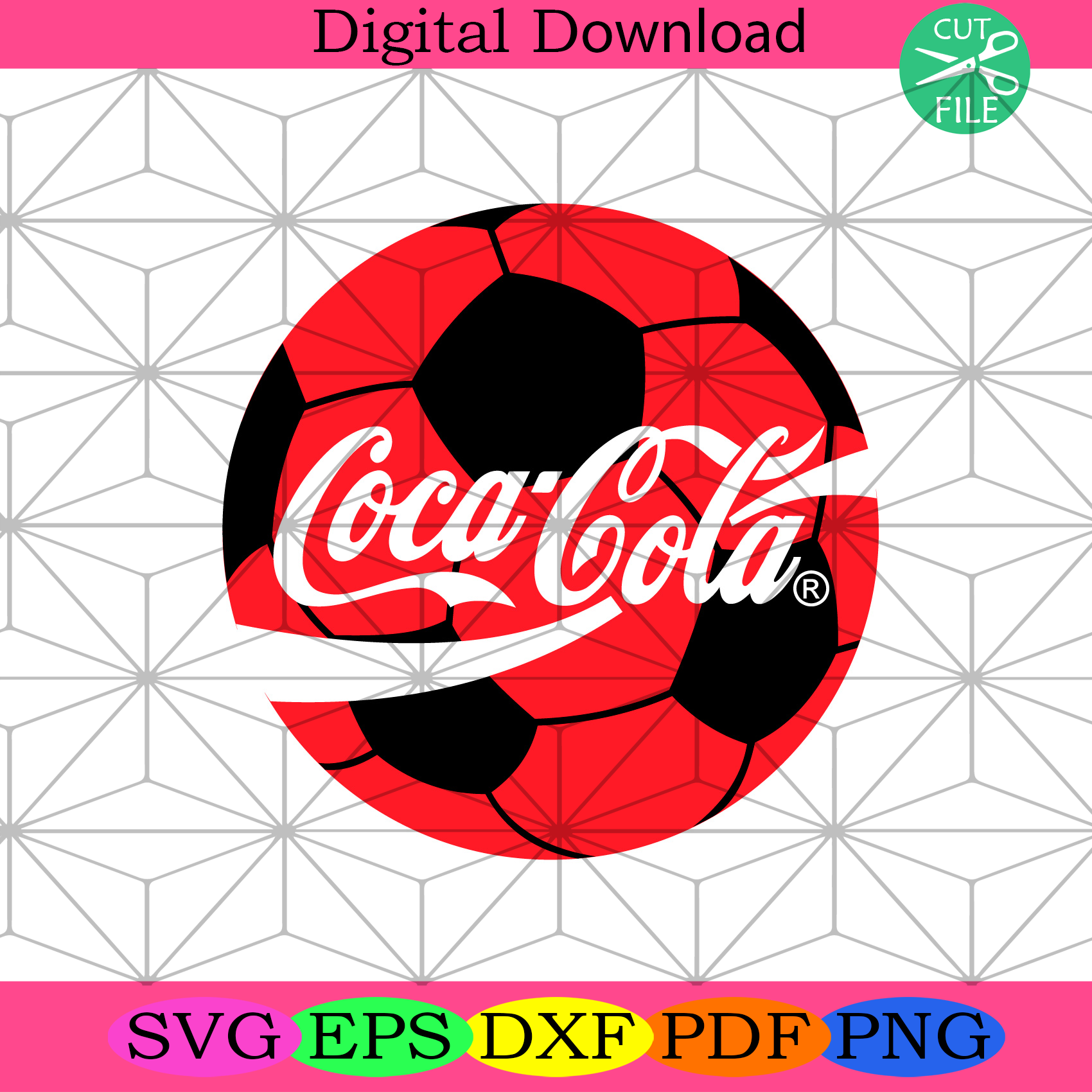 Coca Cola Football Svg Trending Svg, Coca Cola Svg, Football Svg