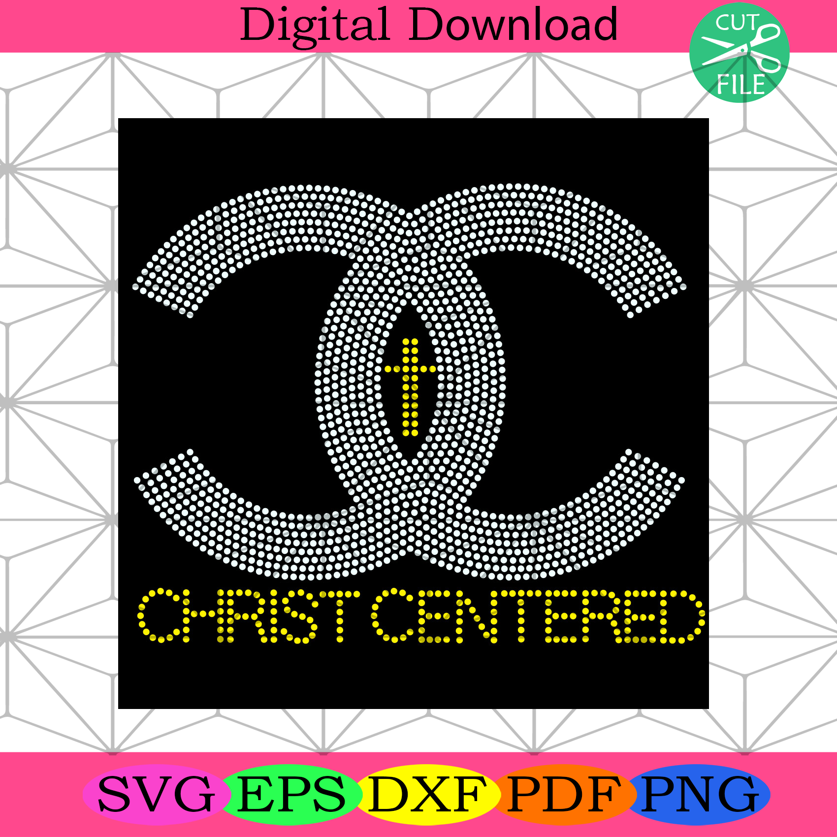 Christ Centered Svg Trending Svg, Christ God Svg, Jesus Svg