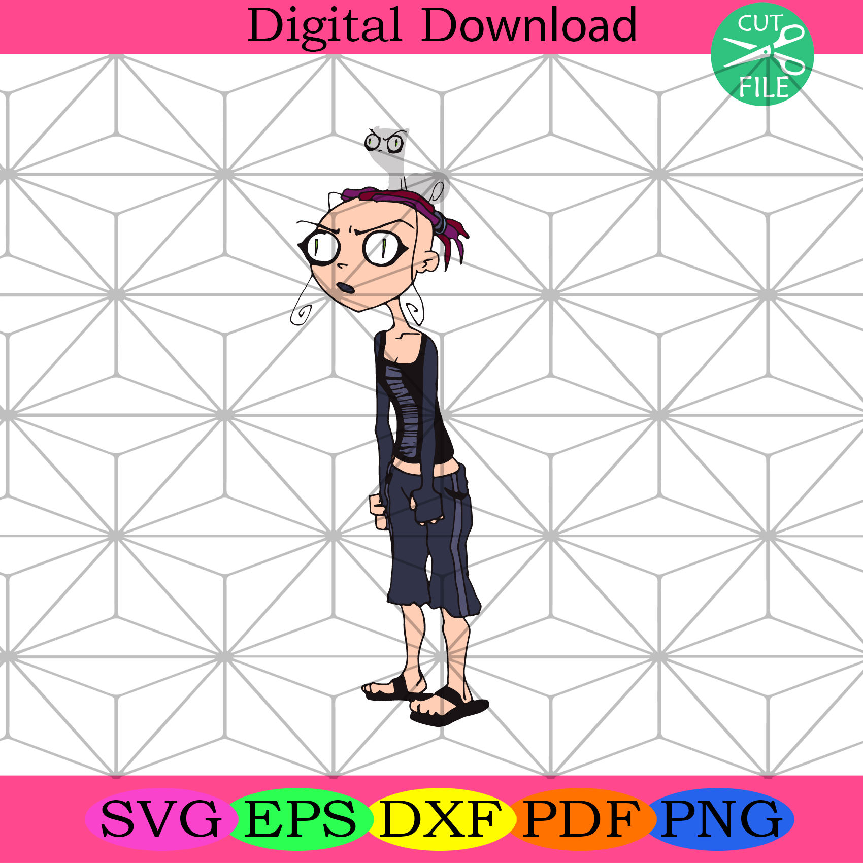 Foamy & Germaine Svg Trending Svg, Foamy Svg, Germaine Svg, Girl Svg