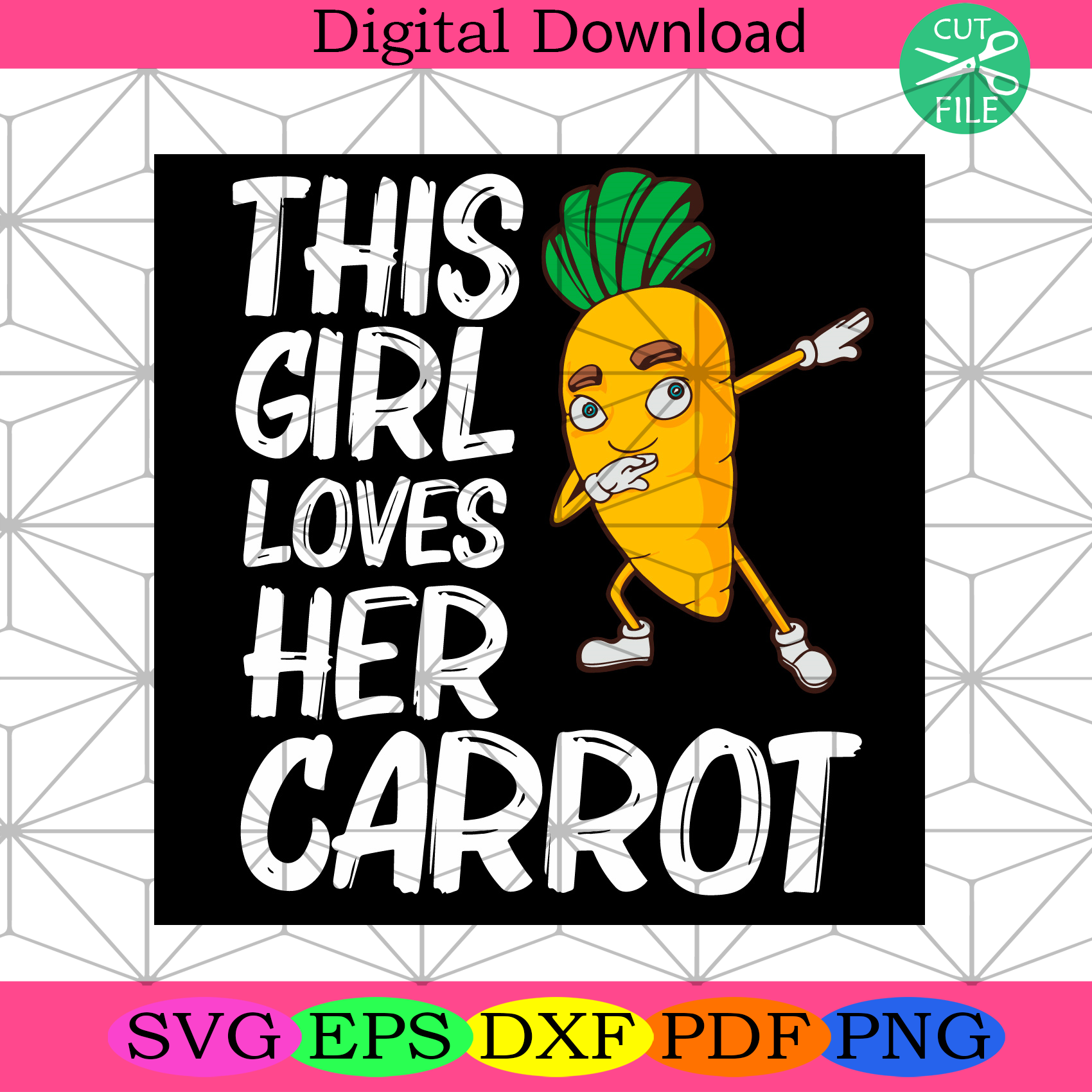 This Girl Loves Her Carrot Svg Trending Svg, Carrot Svg