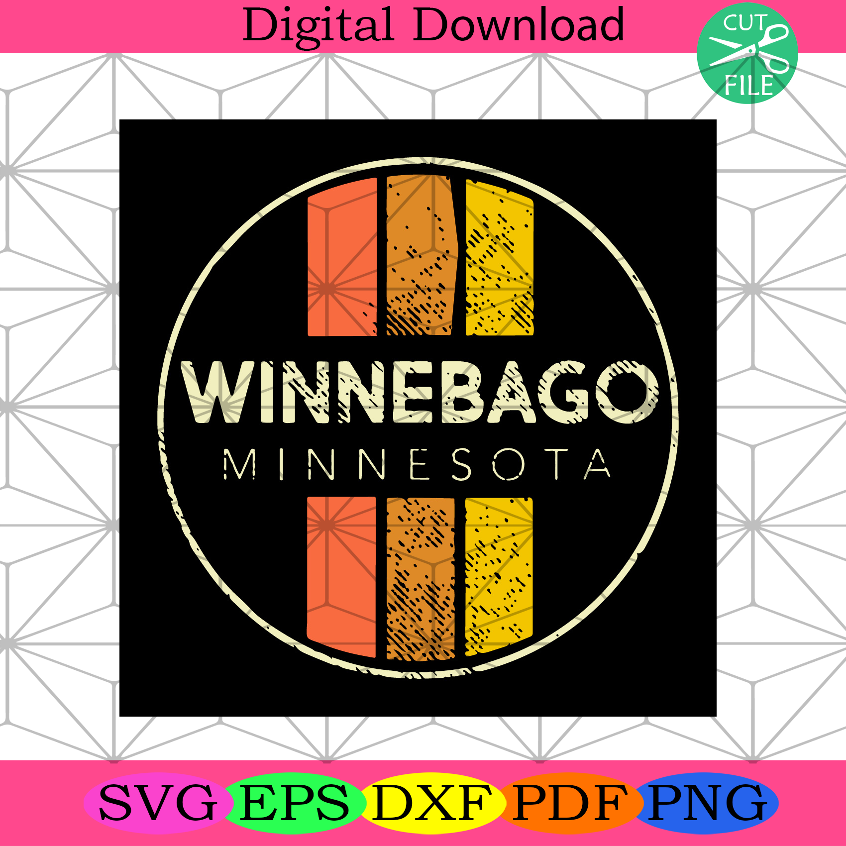 Retro Winnebago Minnesota Svg Trending Svg, Minnesota Svg