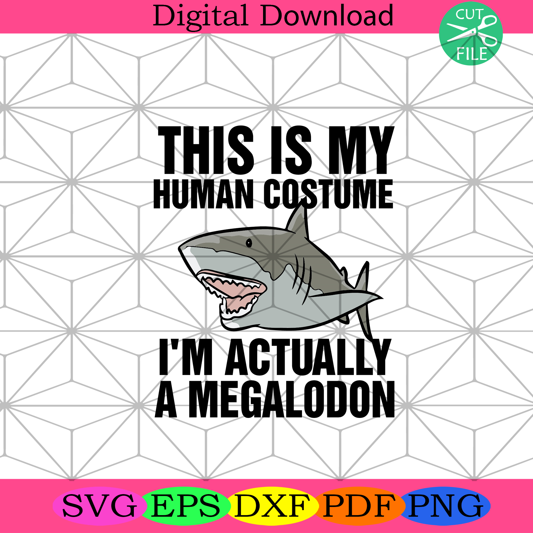 This Is My Human Costumem Really A Megaloon Svg Trending Svg